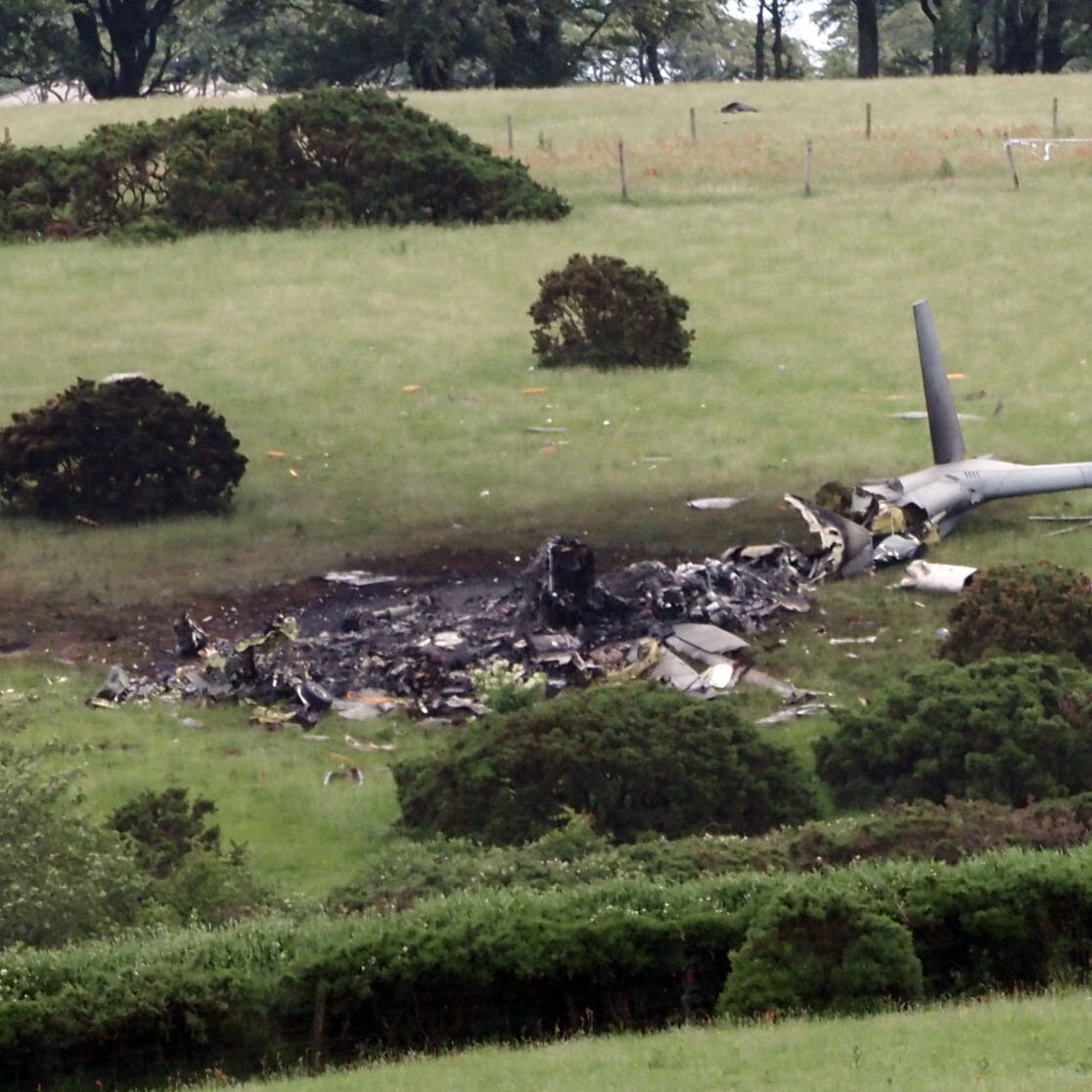 Three Dead After Navy Helicopter Crashes in England