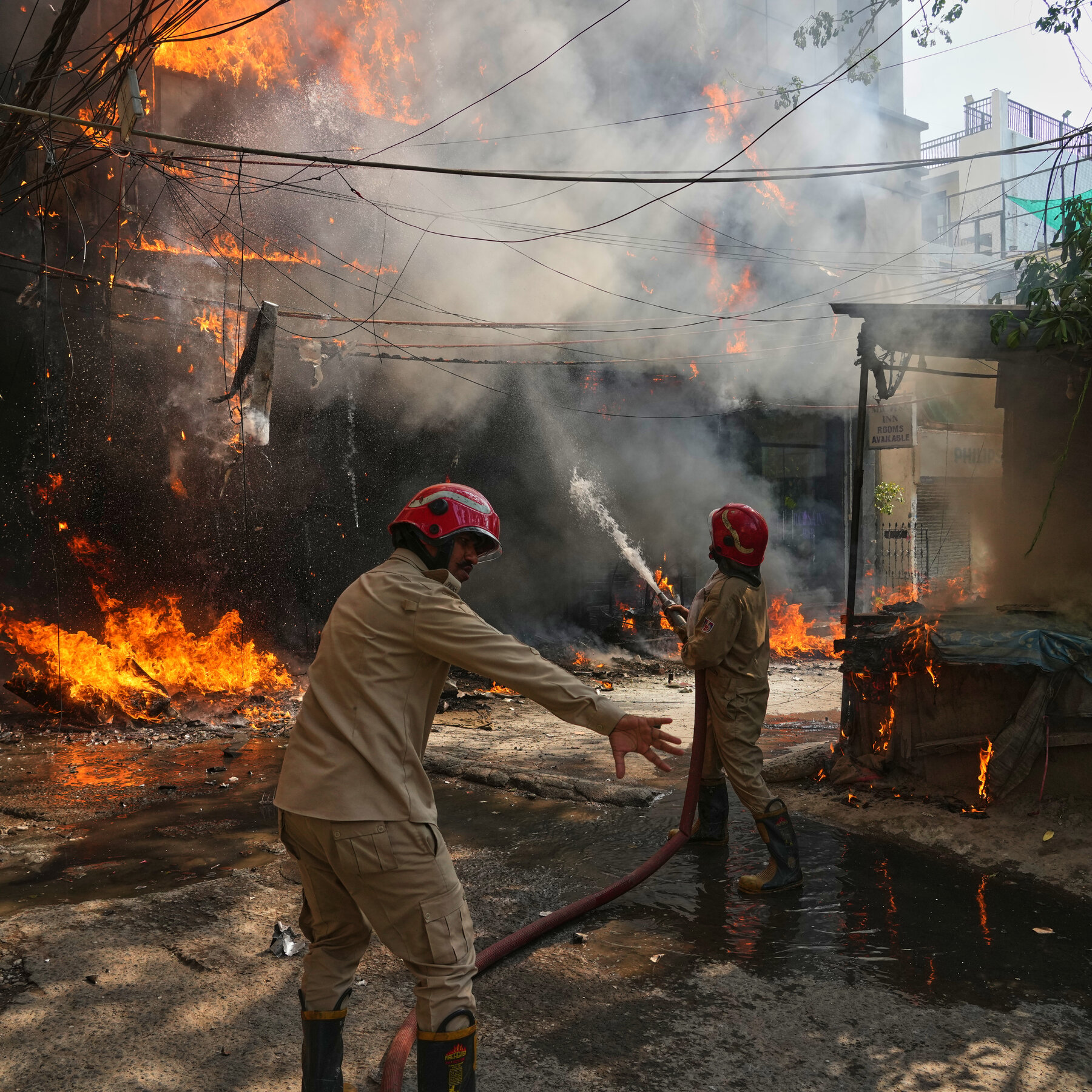 New Delhi Hotel Fire Leaves At Least 21 Dead and Dozens Injured
