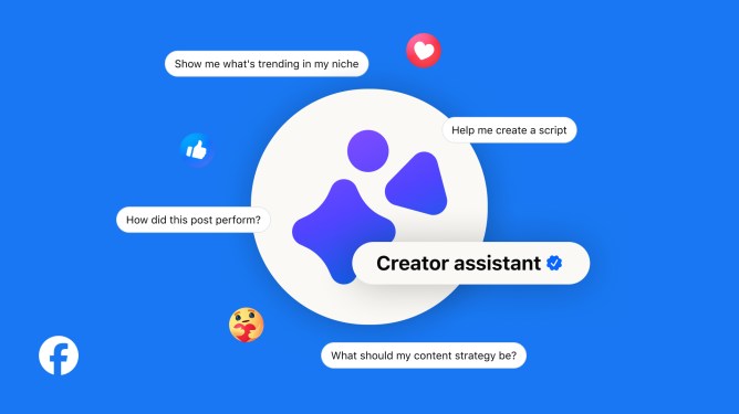 Meta launches AI creator assistant on Facebook platform