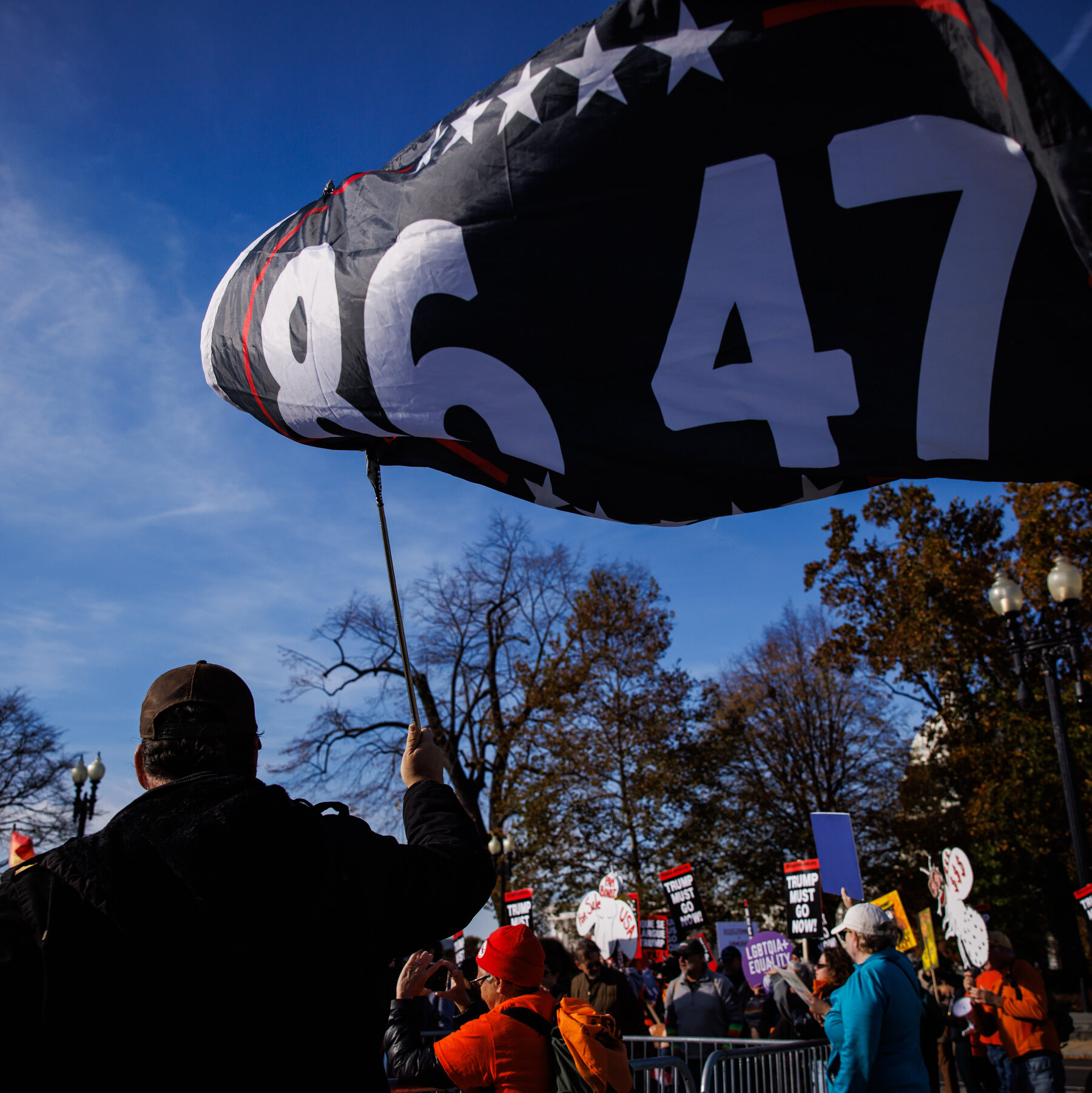 Federal Judge Says Protest Flag ‘86-47’ Is Not a True Threat, Bars Forced Removal