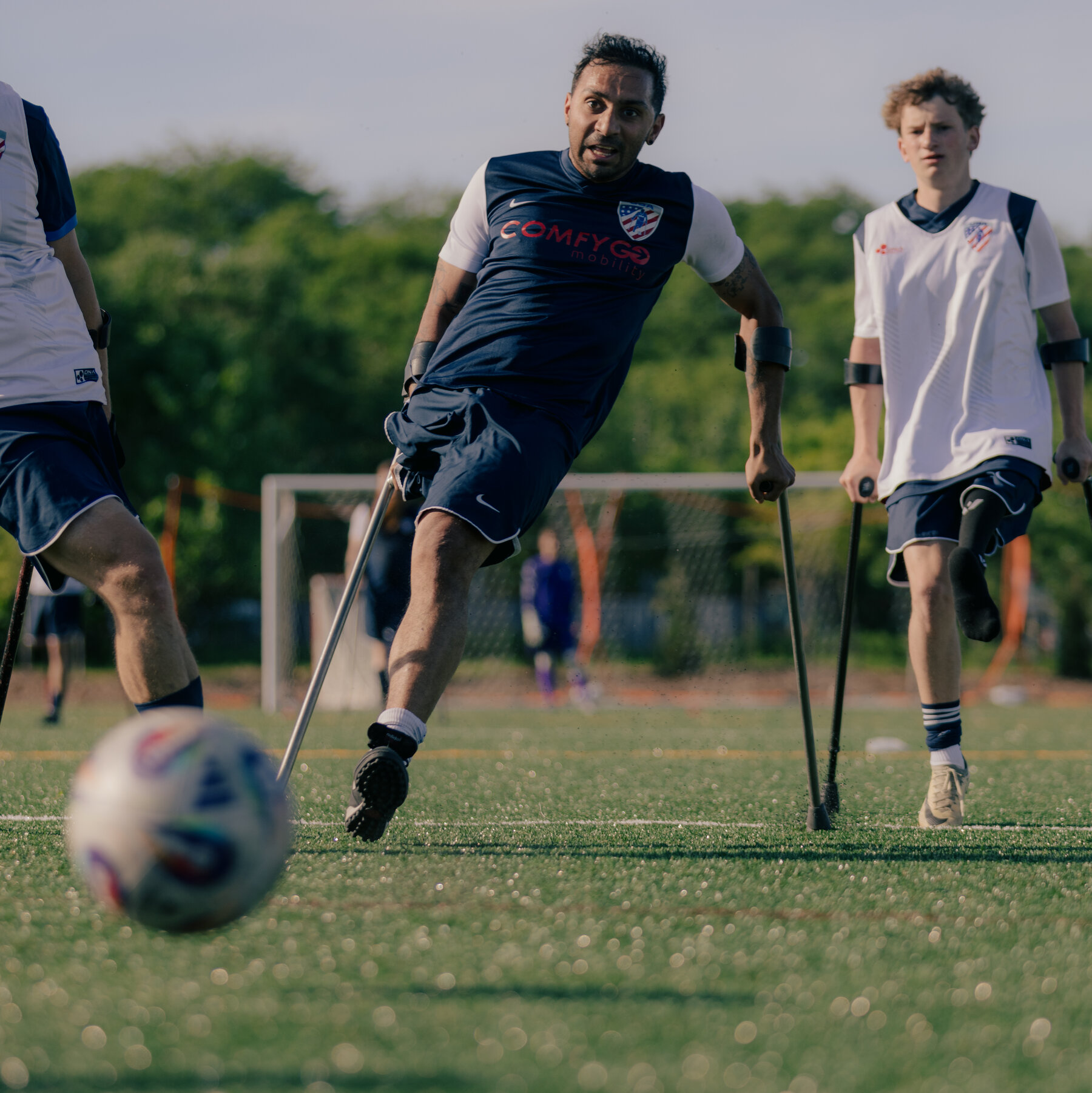 U.S. Amputee Football Squad Trains on Long Island for World Cup Selection