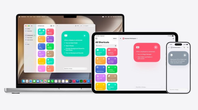 Apple introduces AI-driven workflow builder in new Shortcuts app