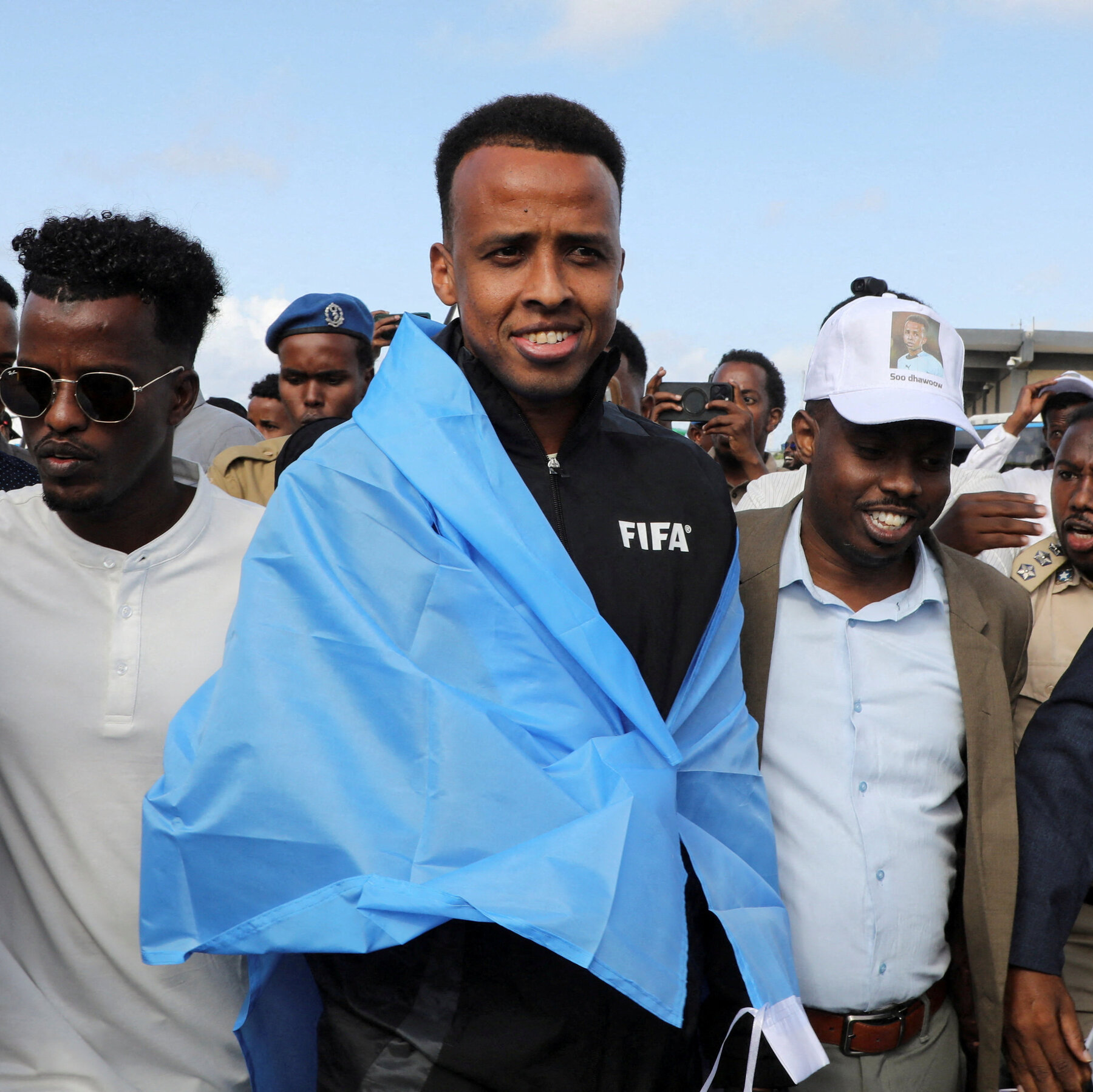 Somali World Cup referee denied U.S. entry returns home to hero’s welcome