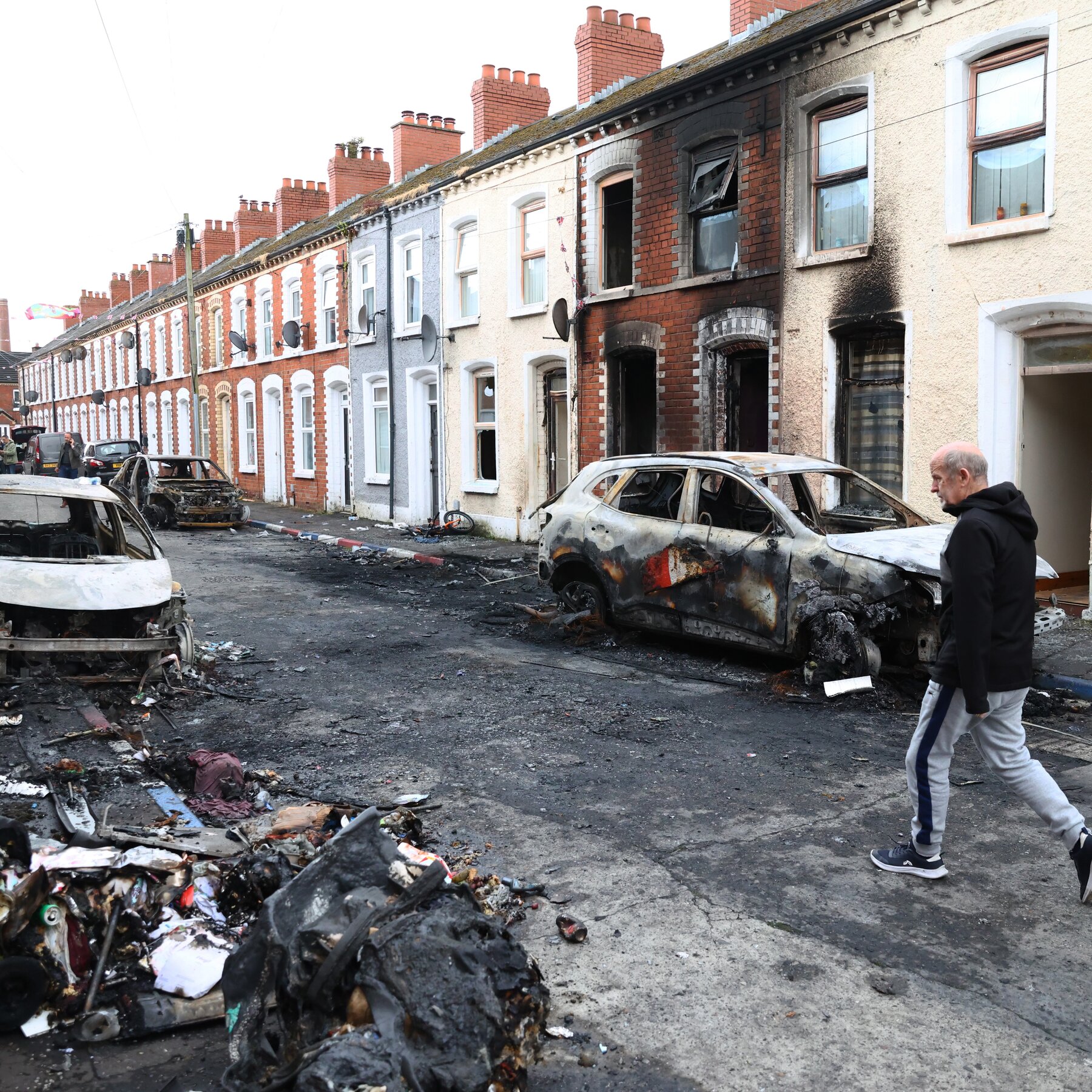 Violence Flares in Northern Ireland After Stabbing Video Circulates