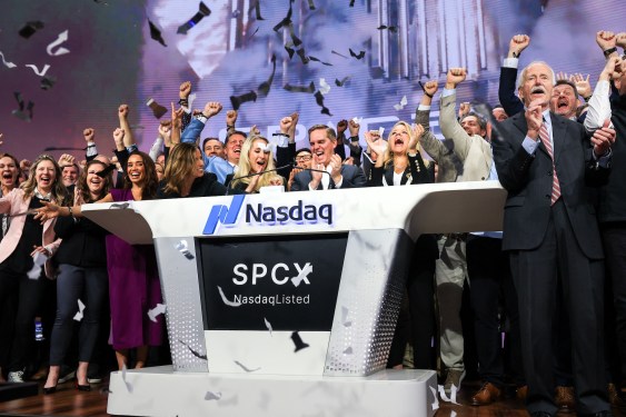 SpaceX shares soar 30% midday, vaulting it to top six most valuable U.S. companies