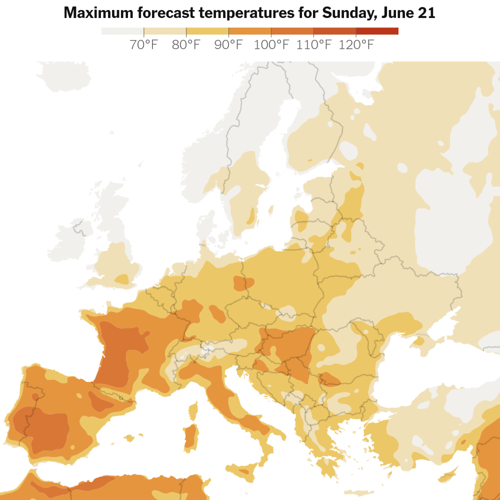 Europe Braces for Record-Breaking Temperatures Amid Severe Heat Warnings