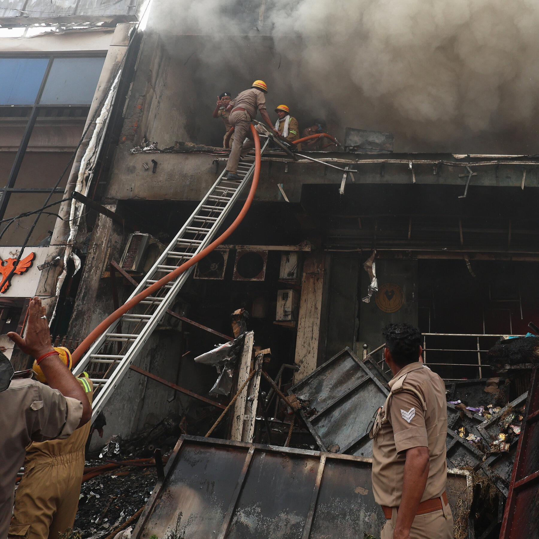 Fire in North Indian Study Center Kills At Least 14, Primarily Teenagers