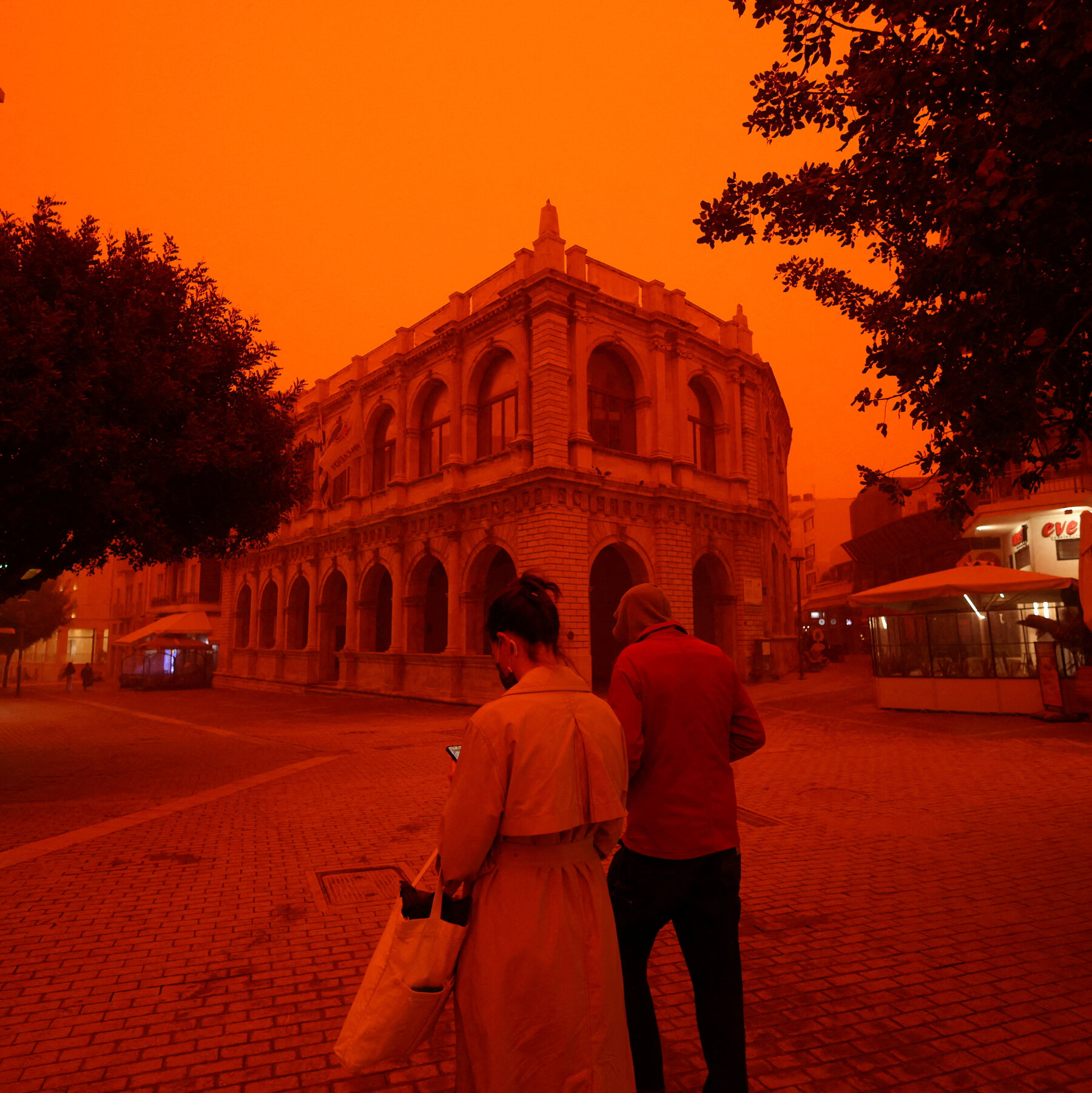 Saharan Dust Clouds Europe Amid Intense Heat Wave