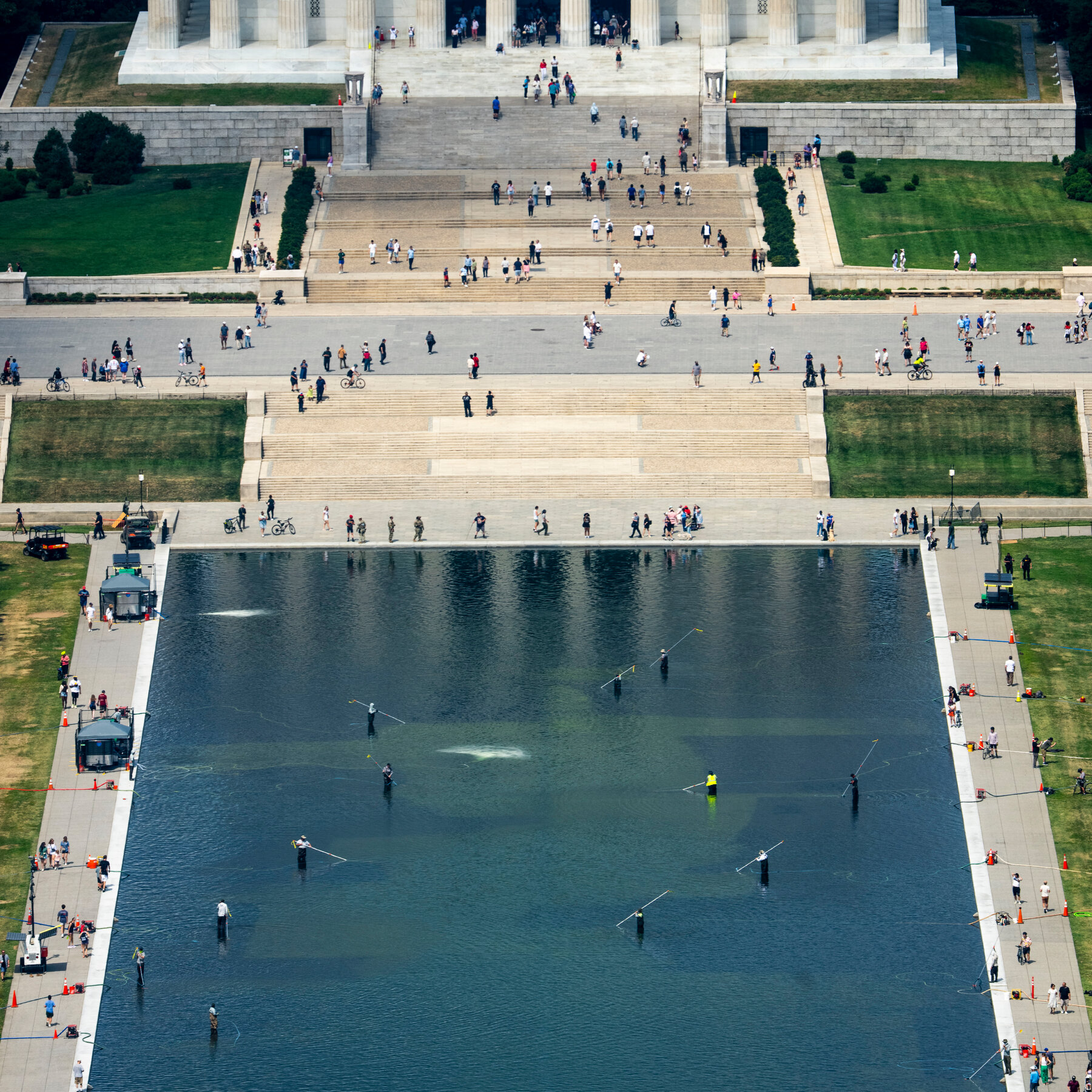 Washington Prosecutors Issue Citations at Reflecting Pool, Court Dates Pending