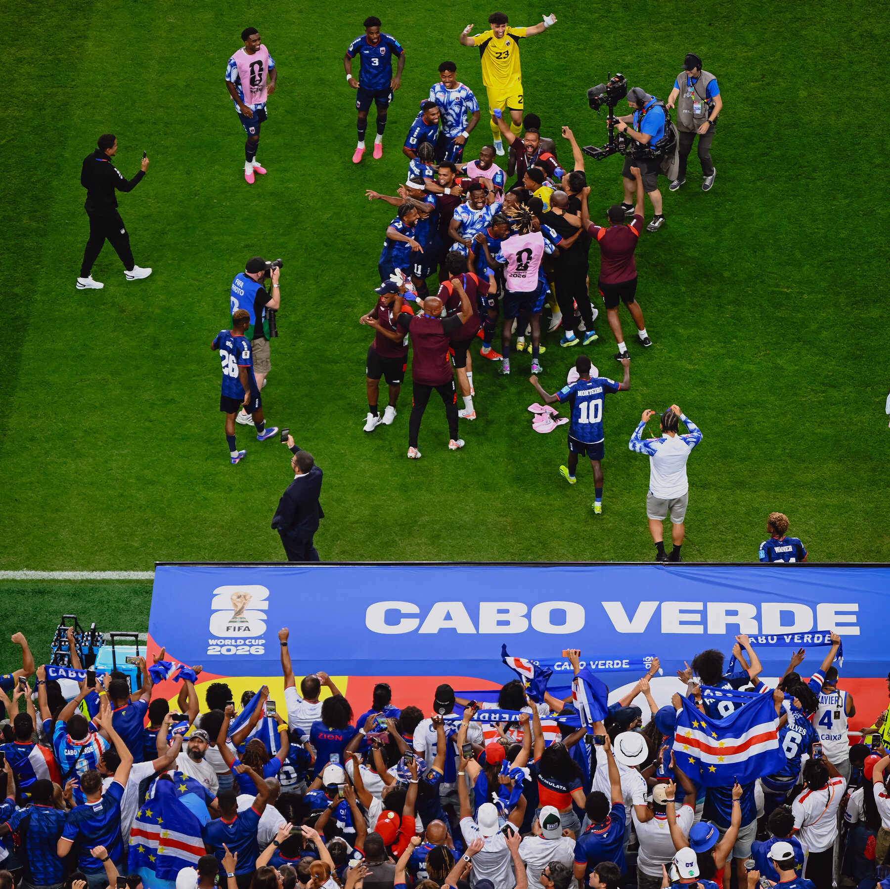 Cape Verde Fans Celebrate Historic World Cup Knockout Qualification