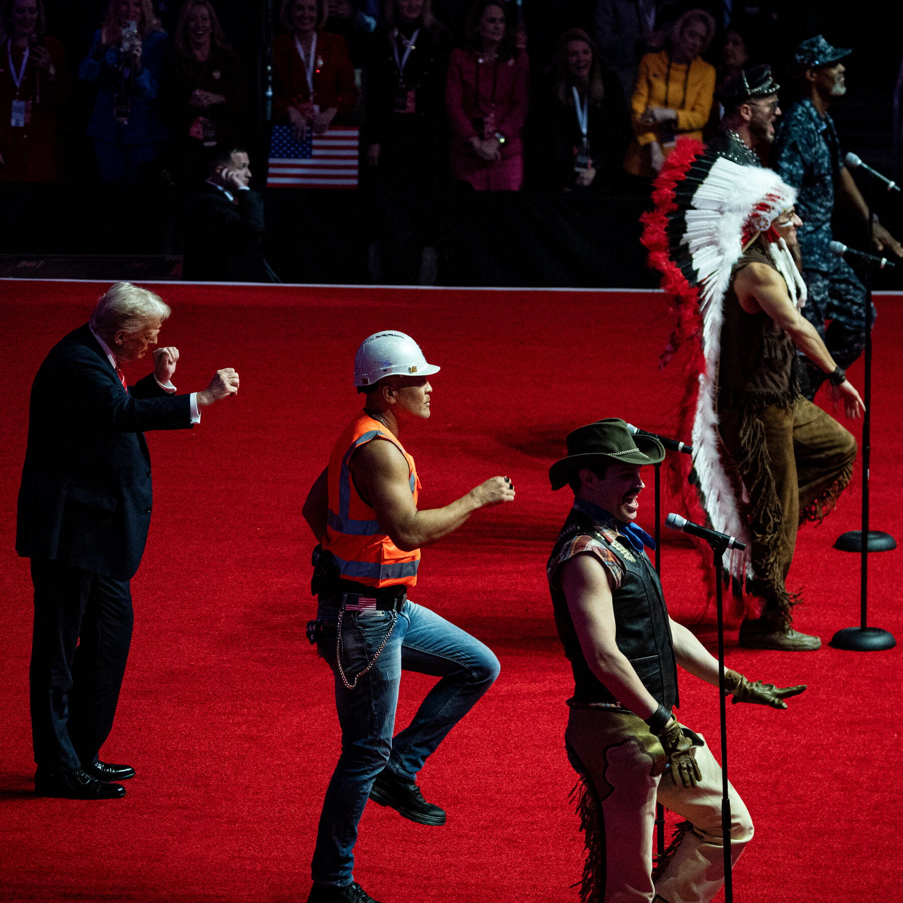 Trump adopts Village People's ‘Y.M.C.A.’ as personal anthem