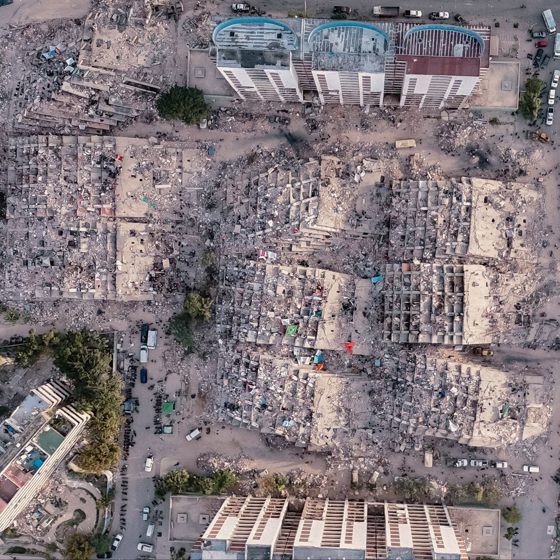 Aerial Photo Reveals Aftermath of La Guaira Earthquake in Venezuela