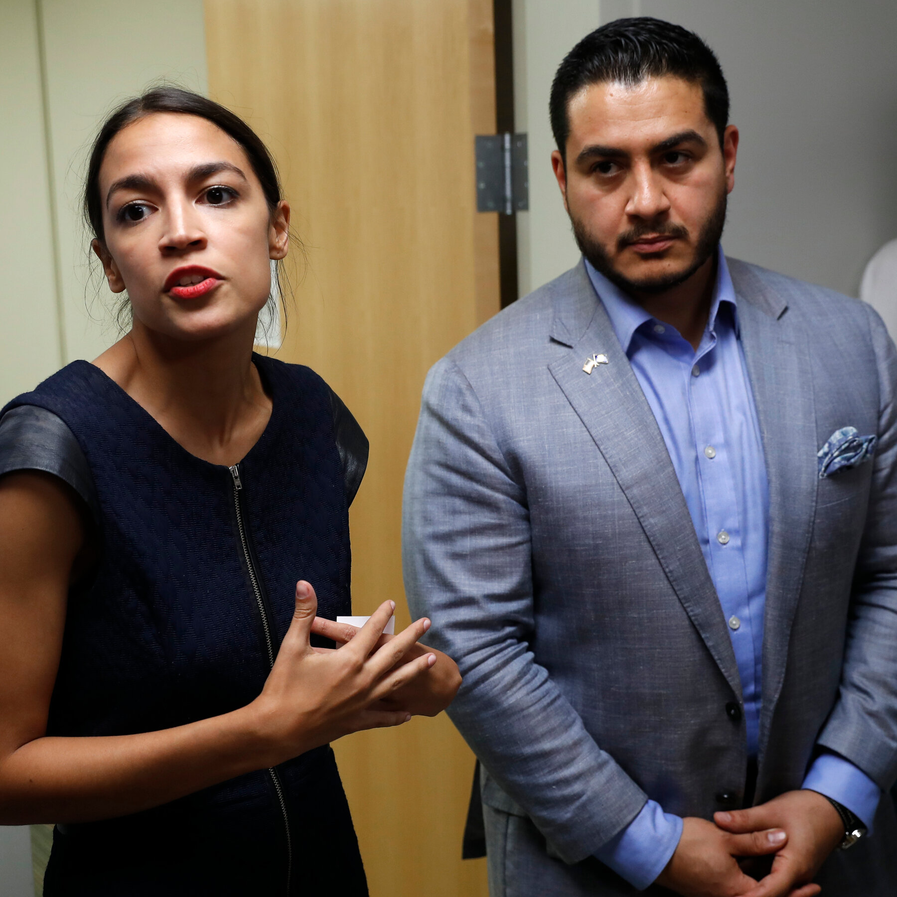 Rep. Alexandria Ocasio-Cortez backs Abdul El‑Sayed in key Michigan Senate primary