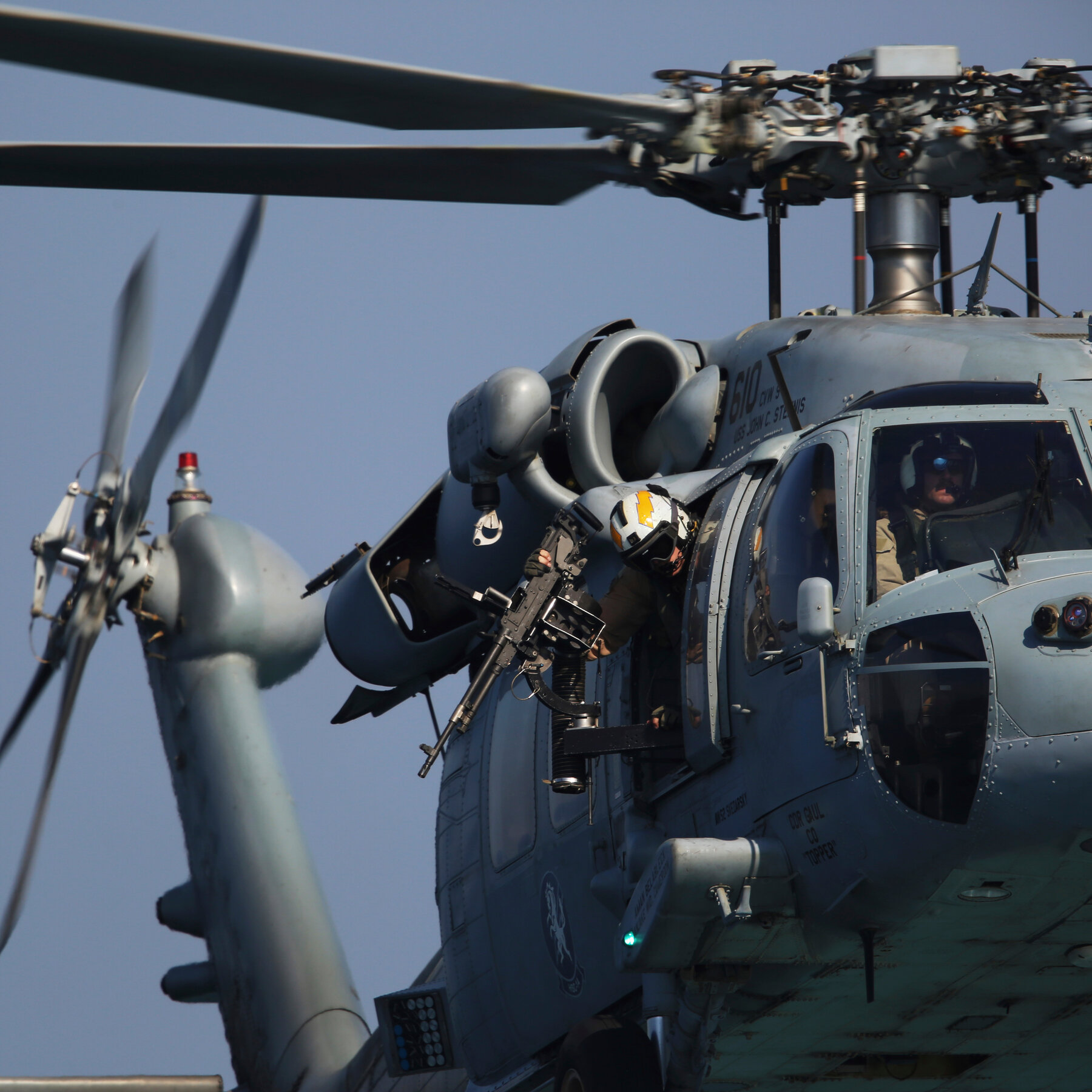 U.S. Navy Calls off Search for Missing Crew Member After Arabian Sea Helicopter Crash