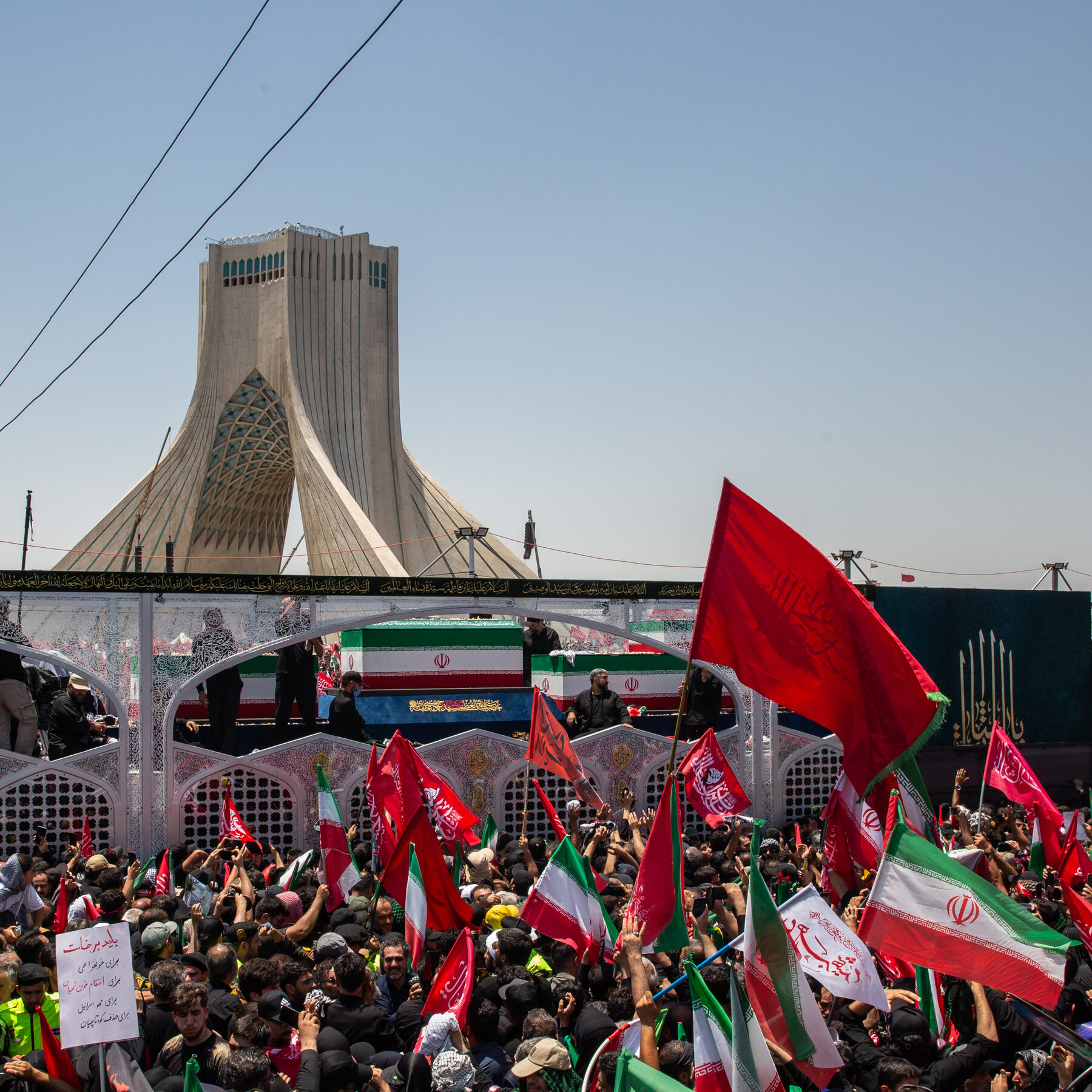 Millions Gather in Iran to Mourn Ayatollah Ali Khamenei, Dead After Conflict with US and Israel