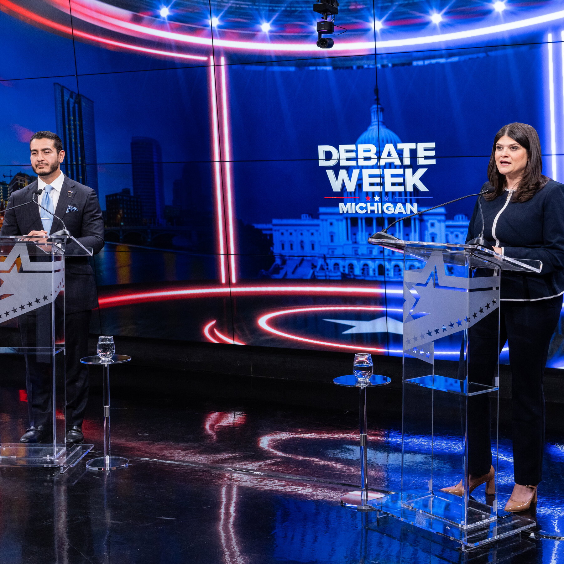 Moderate Rep. Haley Stevens Attacks Progressive Dr. Abdul El‑Sayed in Michigan Senate Debate