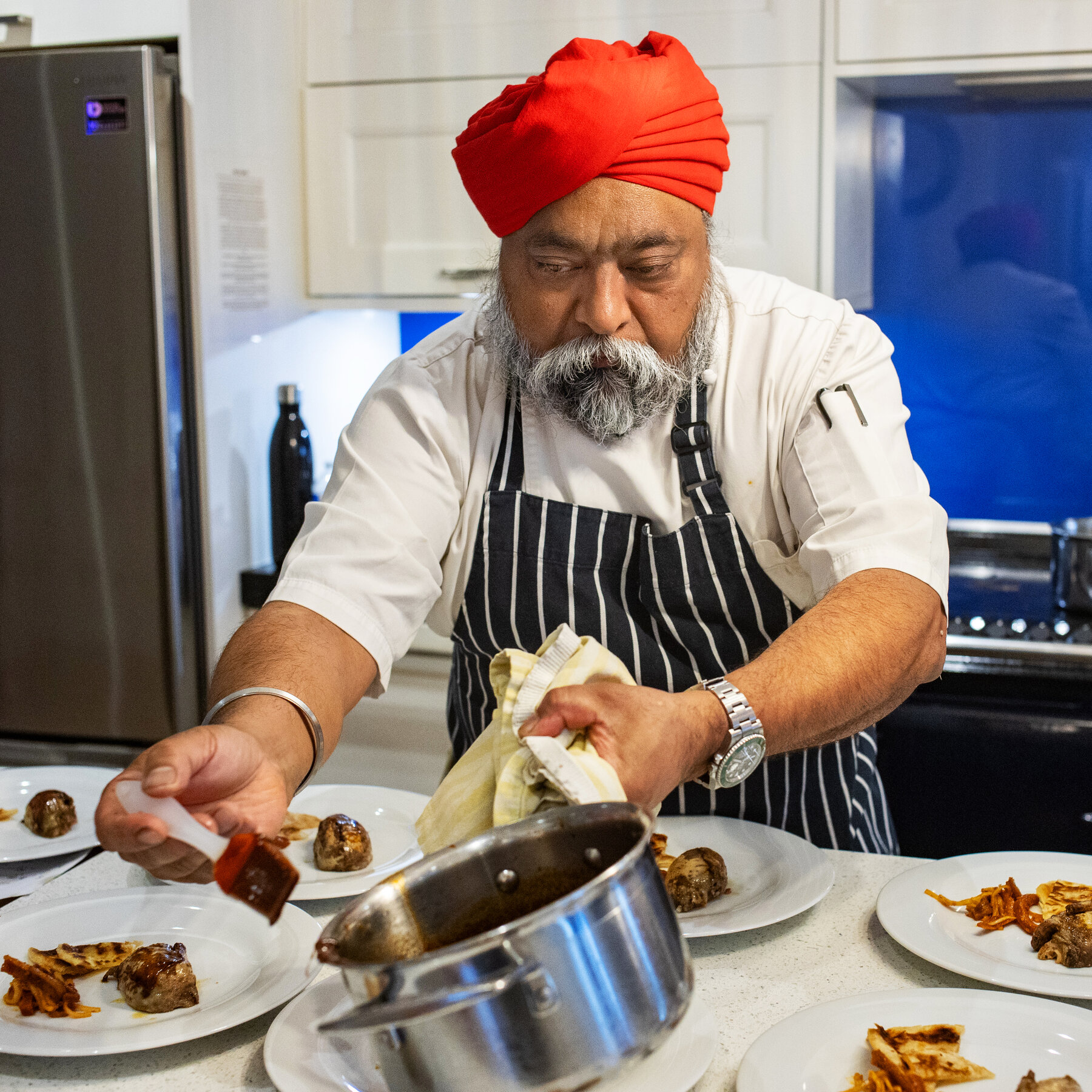 Writer Teams with Chef Tony Singh for Lavish 9‑Course Highland Feast
