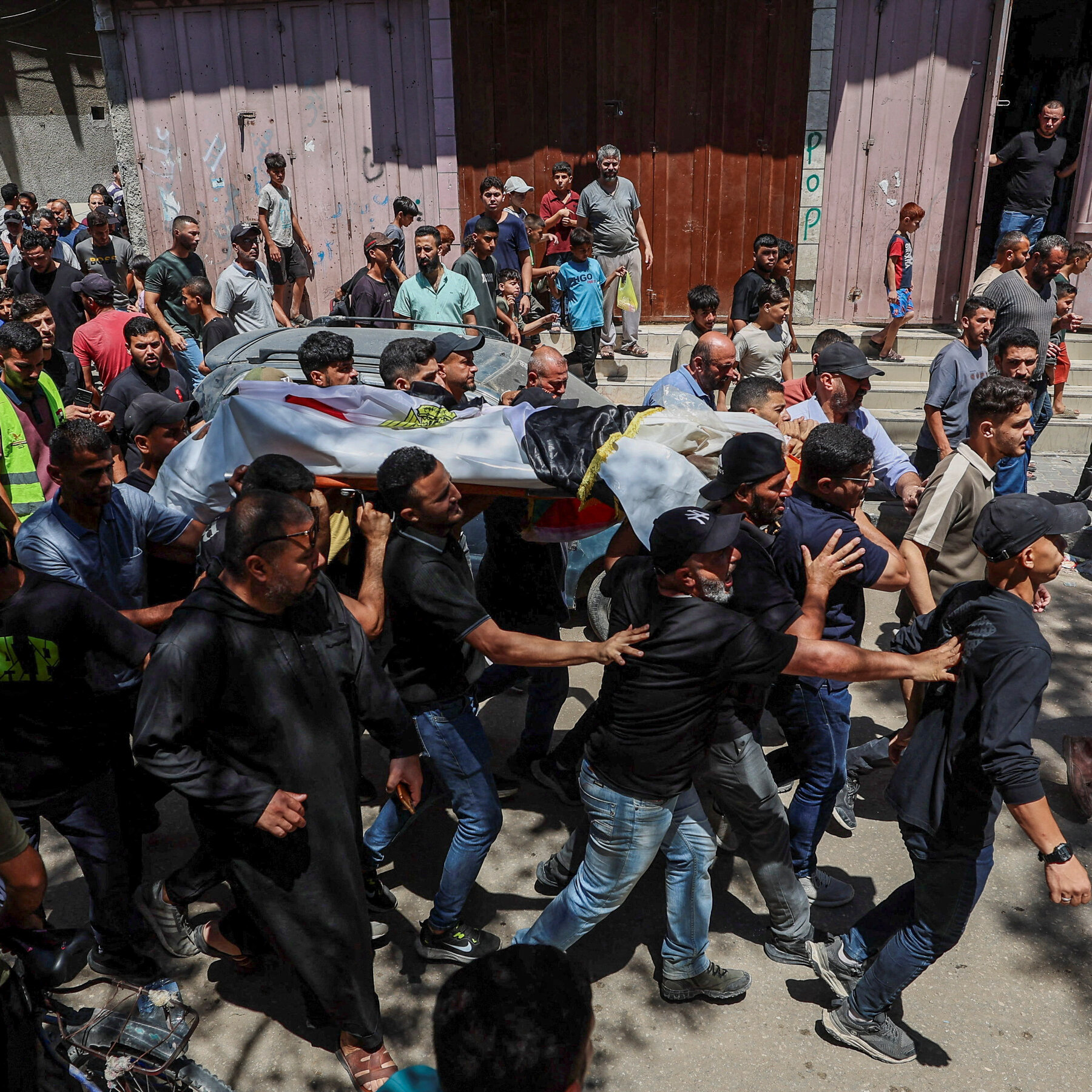 Israeli strike kills Gaza aid worker traveling to watch World Cup