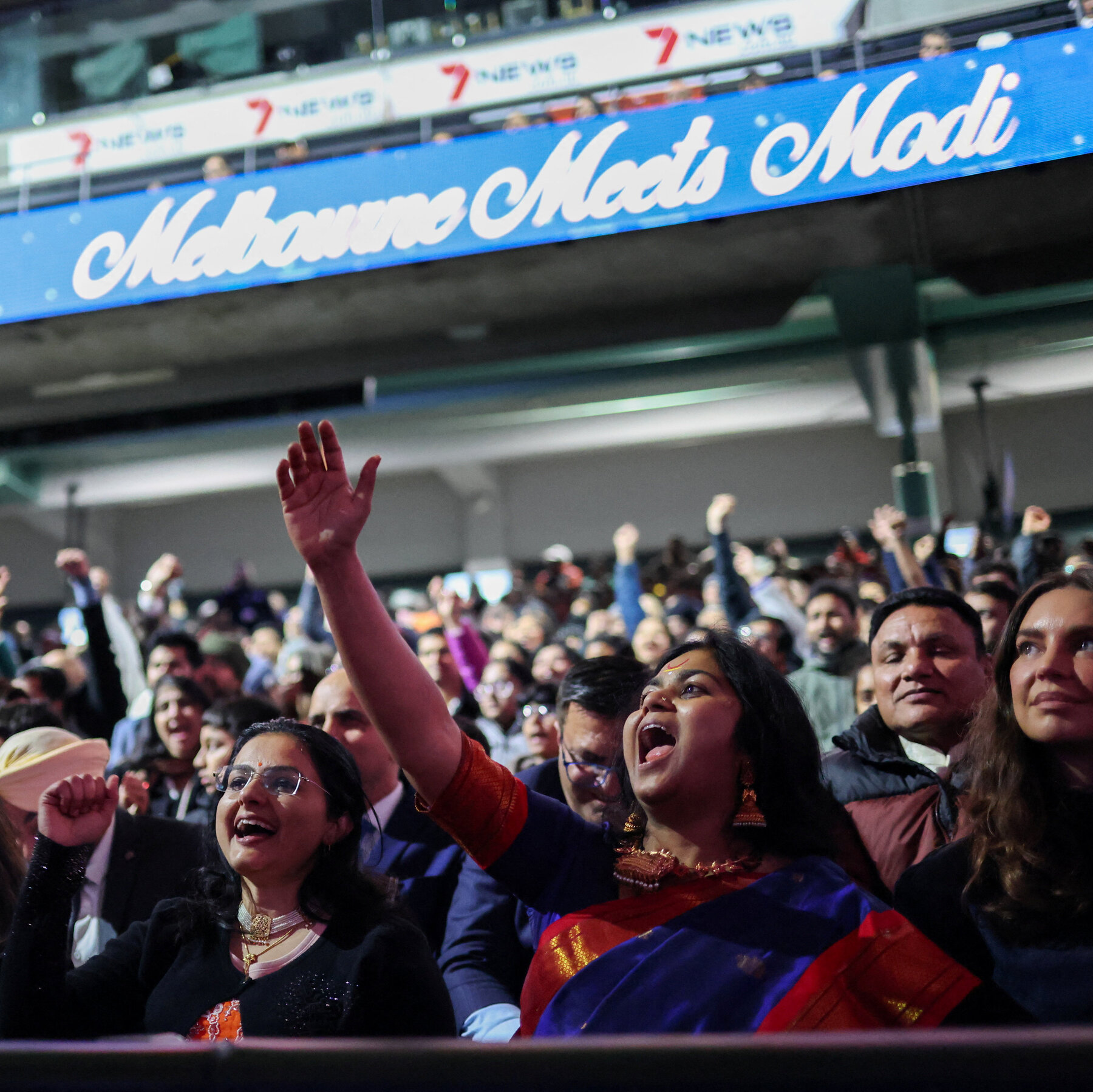Indian Community in Australia Holds Grand Melbourne Reception for Prime Minister Modi Amid Migration Tensions