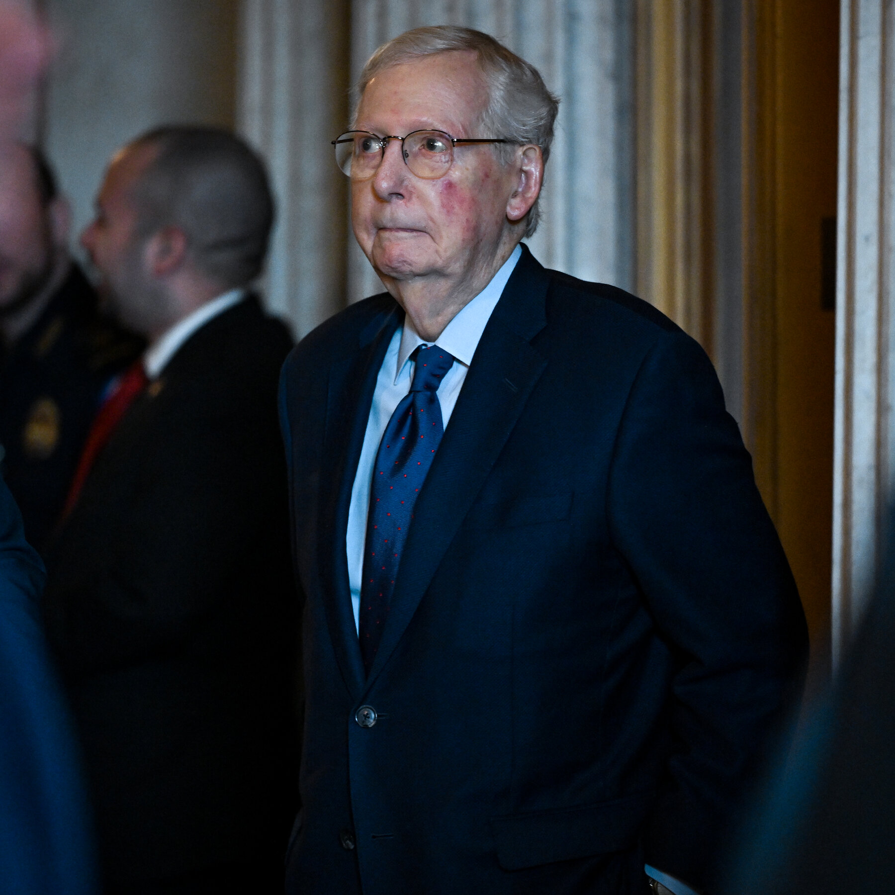 Senate Minority Leader Mitch McConnell Announces Recovery from Fall After Hospital Stay