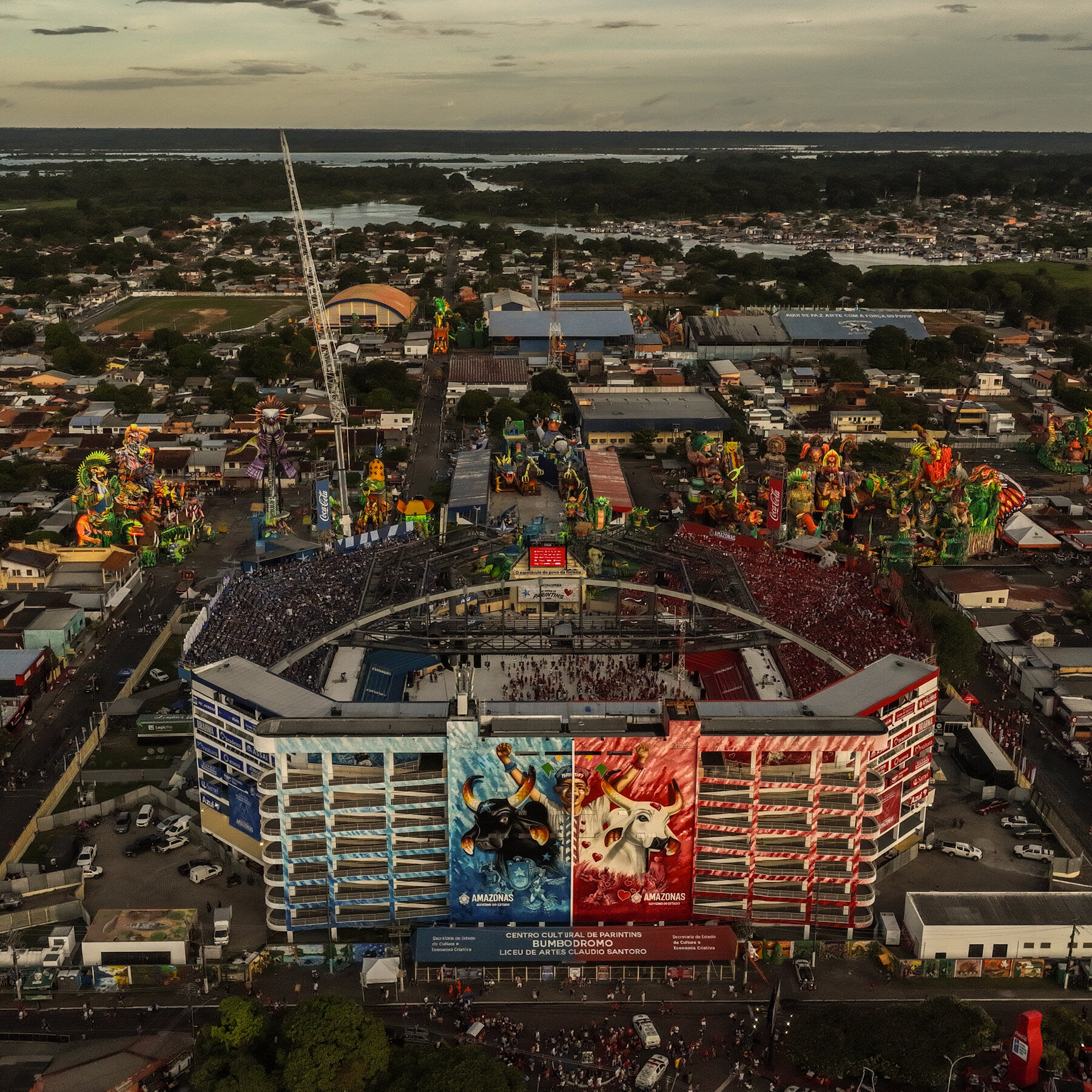 Centennial Rivalry Divides Brazilian Amazon Town Over Red and Blue Bulls