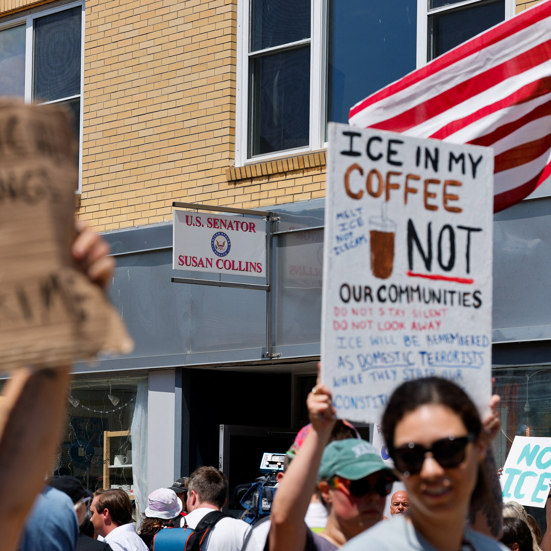 Maine Democratic Senate hopefuls condemn fatal ICE shooting in Biddeford