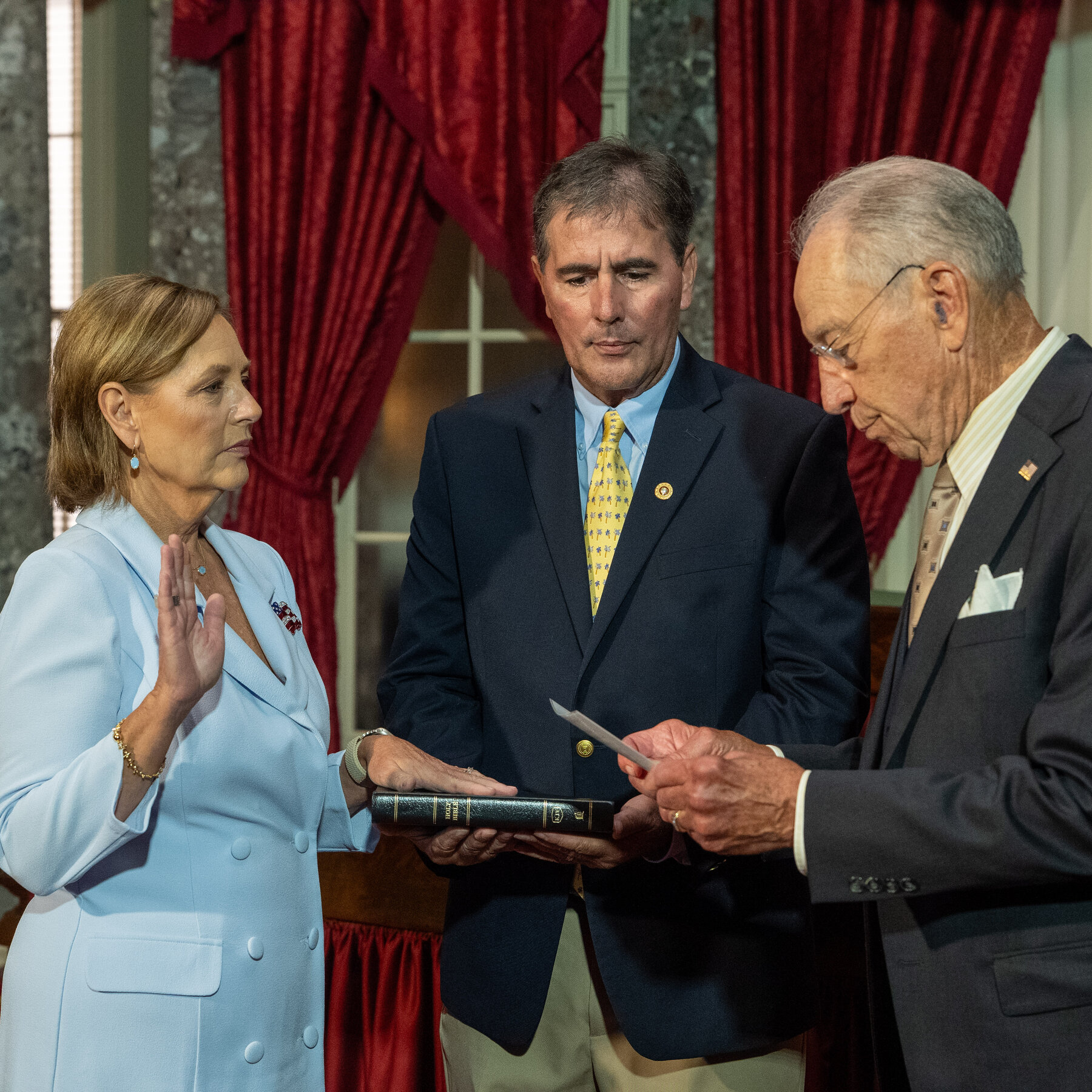 Darline Graham Sworn In to Complete Late Senator Lindsey Graham’s Term
