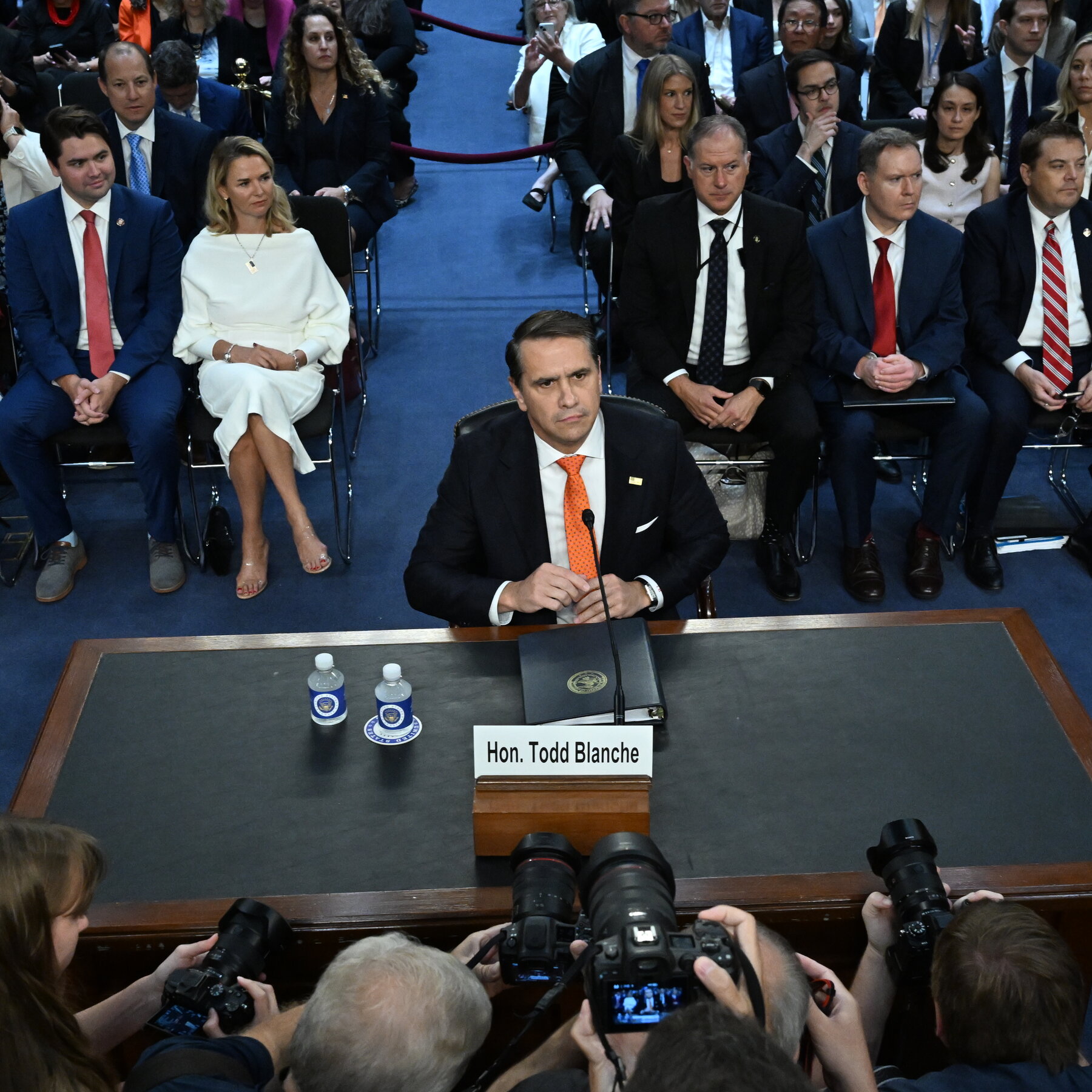 Republican Opposition Could Stall Acting Attorney General Todd Blanche’s Confirmation After Contentious Hearing
