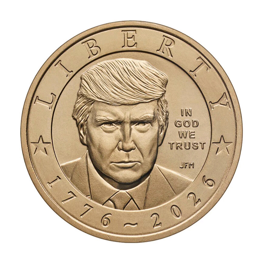 U.S. Begins Minting Gold $1 Coins Featuring Donald Trump
