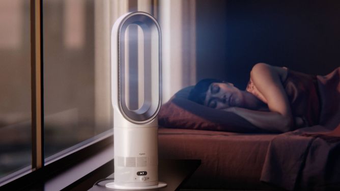 Dyson Appliance Combines Space Heater and Ceiling Fan into One Unit