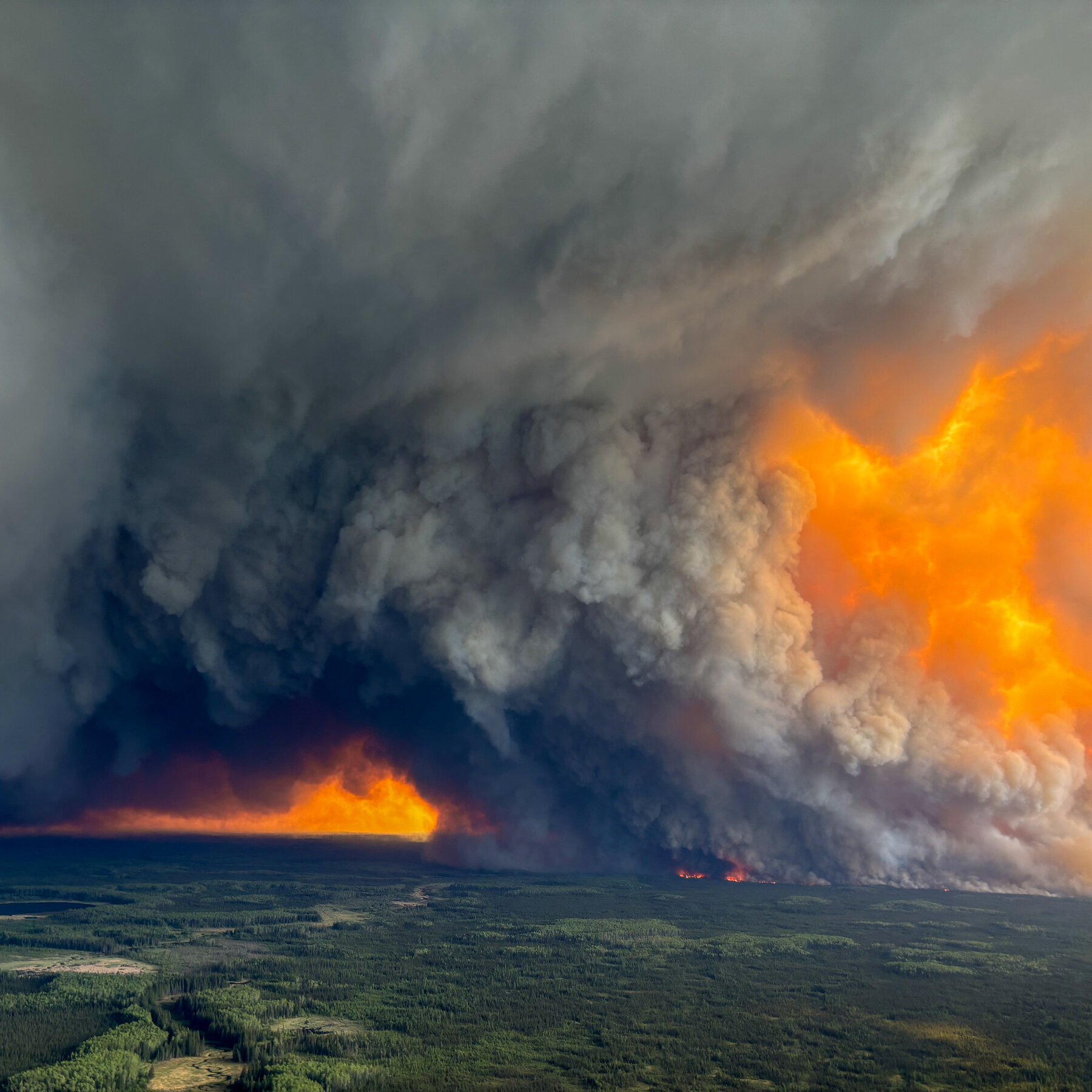 Remote Canadian Wildfires, Half of All, Remain Uncontrollable Due to Inaccessible Terrain