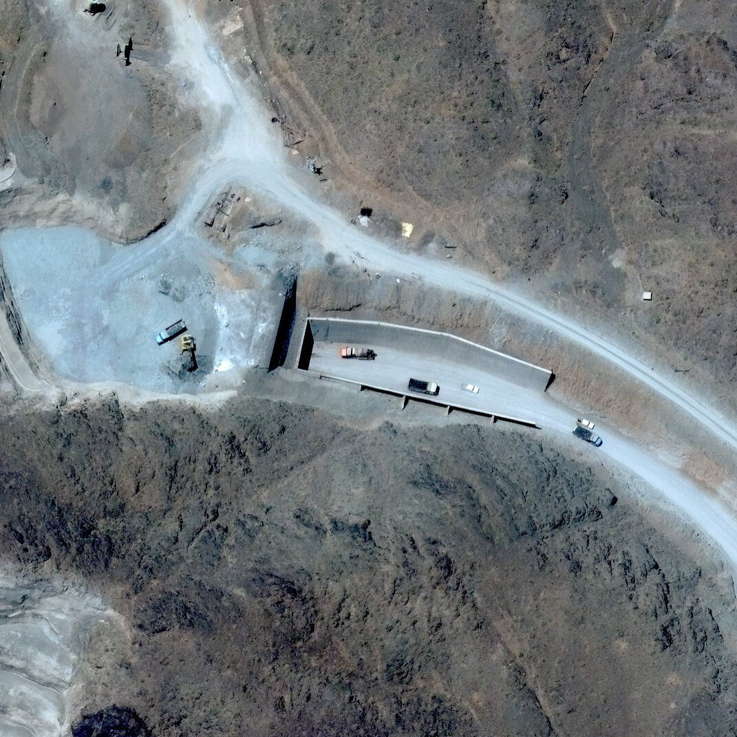 Iran’s fortified underground complex ‘Pickaxe Mountain’ sits near Natanz enrichment plant