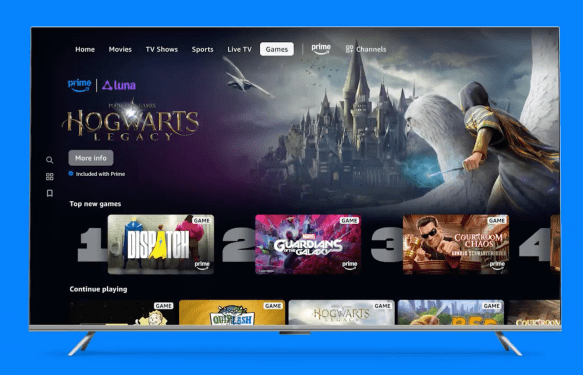 Amazon adds gaming to Prime Video platform