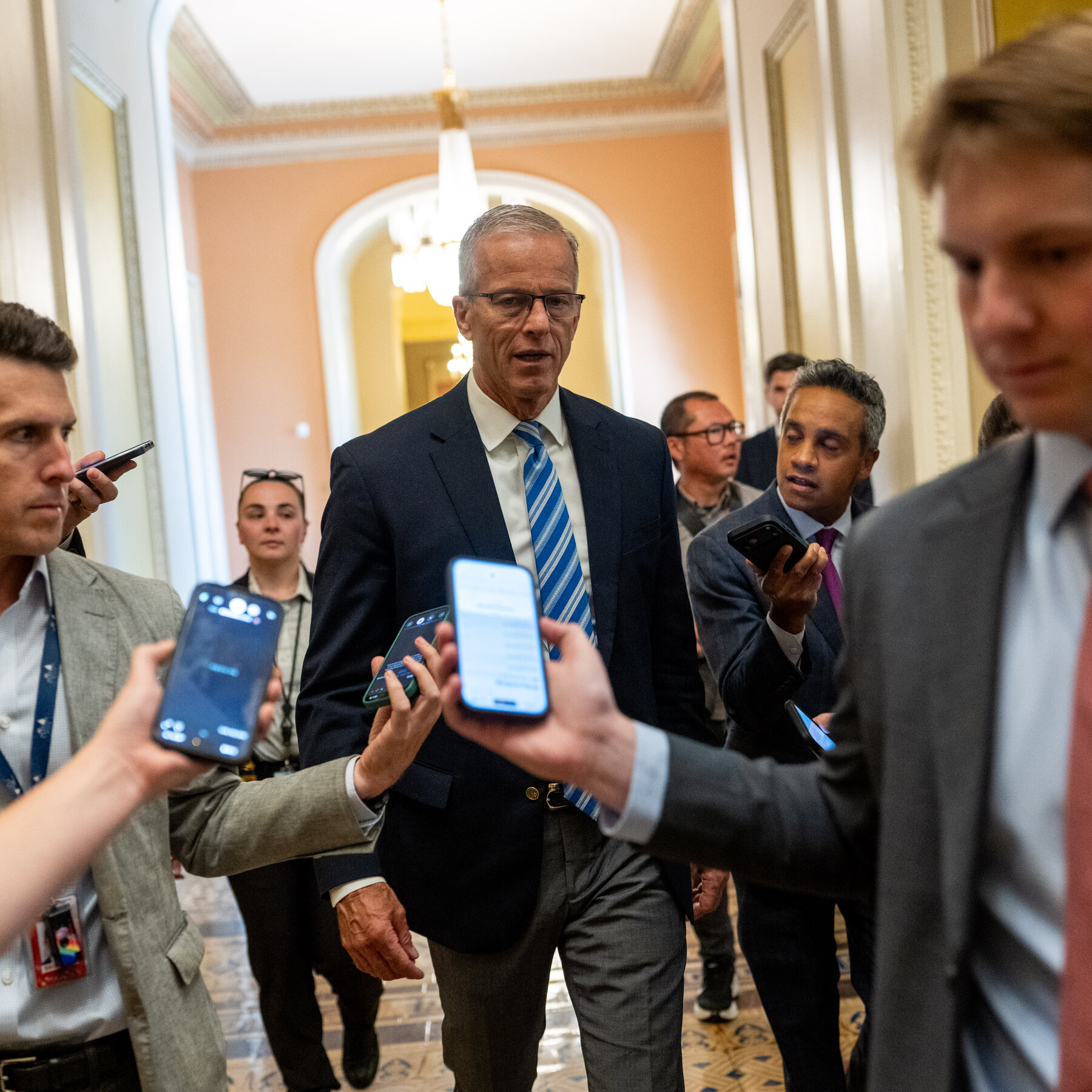 Trump and Thune clash as election bill stalls