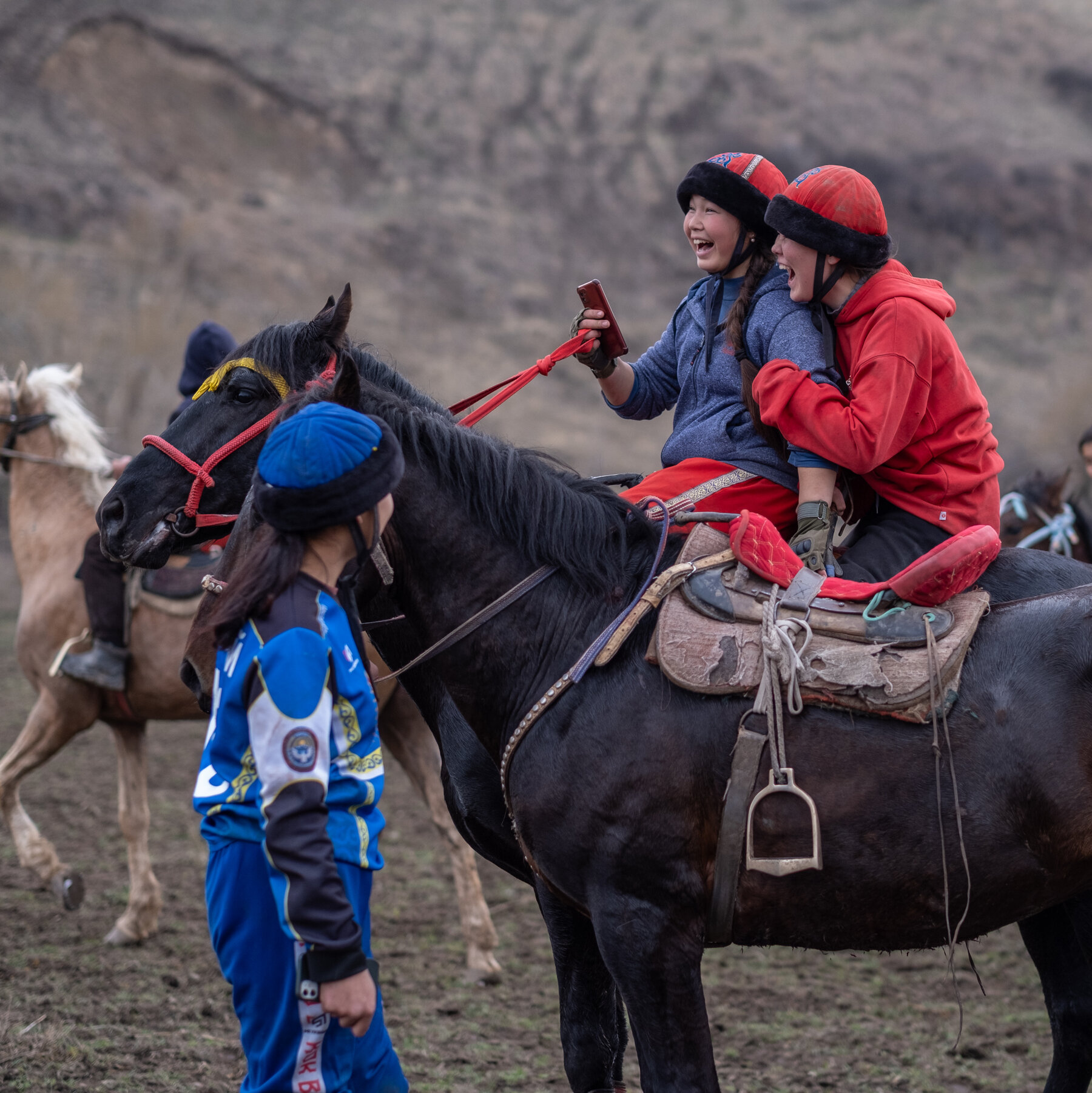 First Girls' Polo Team Challenges Tradition in Dangerous Kok-Boru Sport