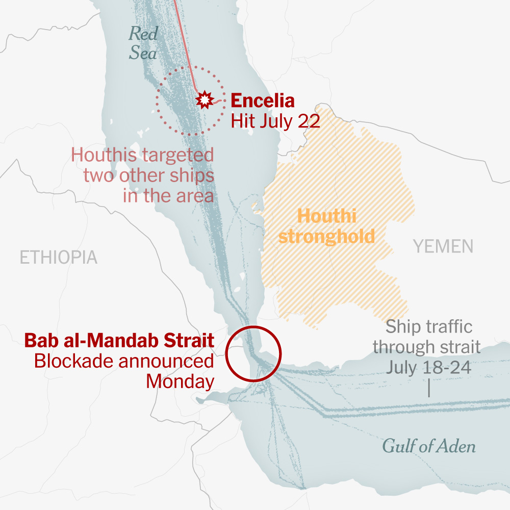 Ships Continue Red Sea Transit Despite Houthi Blockade and Disruptions
