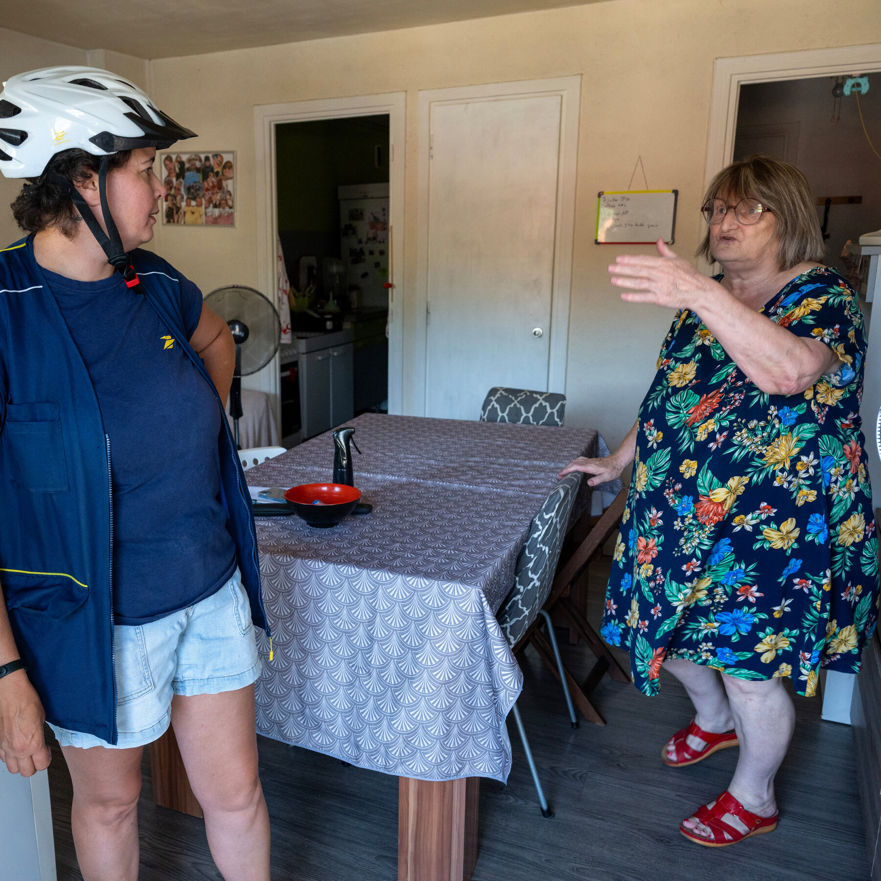 French Postal Workers Check on Elders During Heatwaves