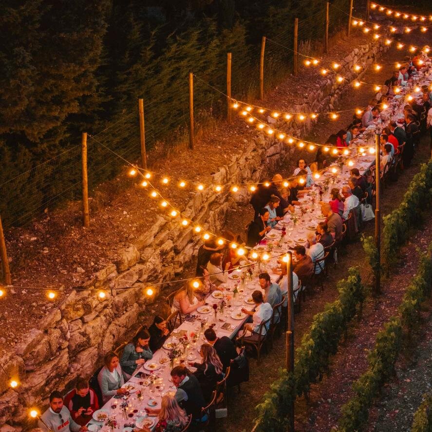 Long-Table Vineyard Dinners Surge in Popularity Across Italy