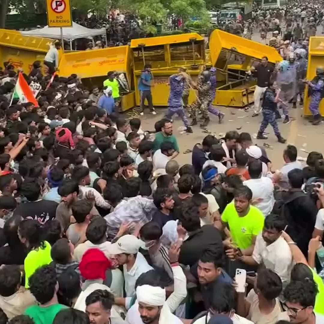 Police Crackdown on Youth March in New Delhi Sparks Outrage