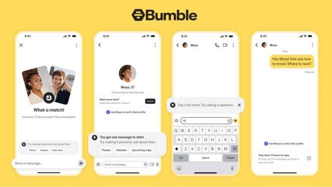 Bumble Drops Its Historic Rule Requiring Women to Make the First Move