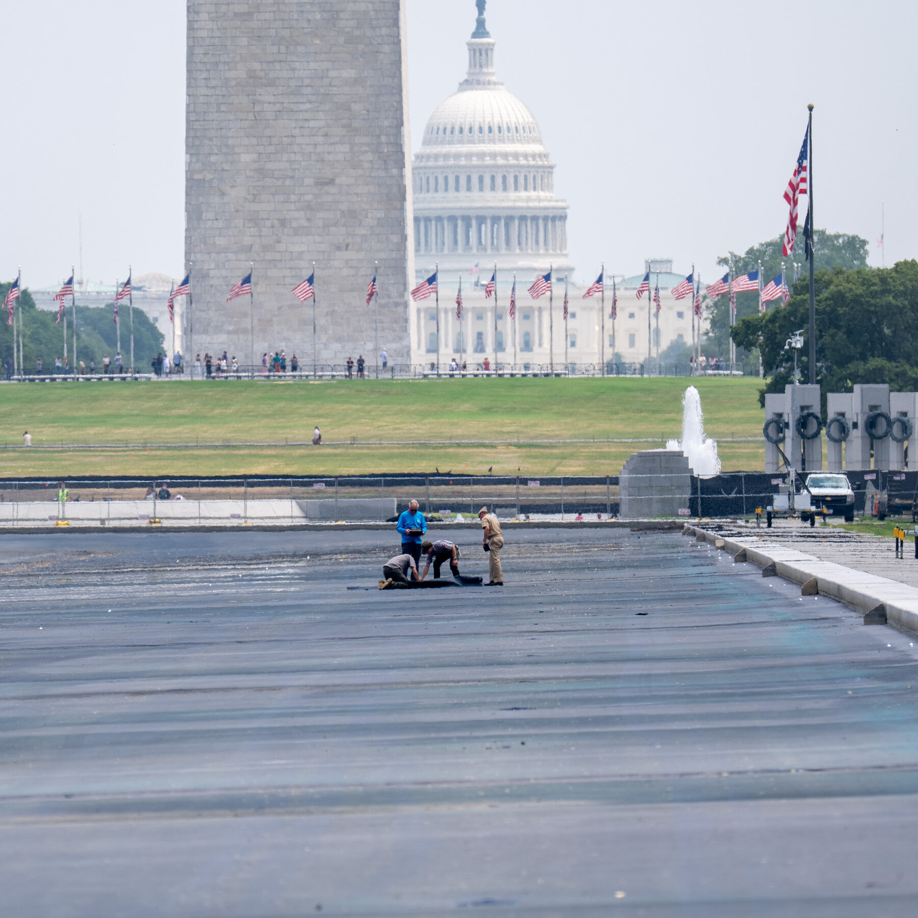 Olympian David Hearn Seeks to Block Revival of Reflecting Pool Charges