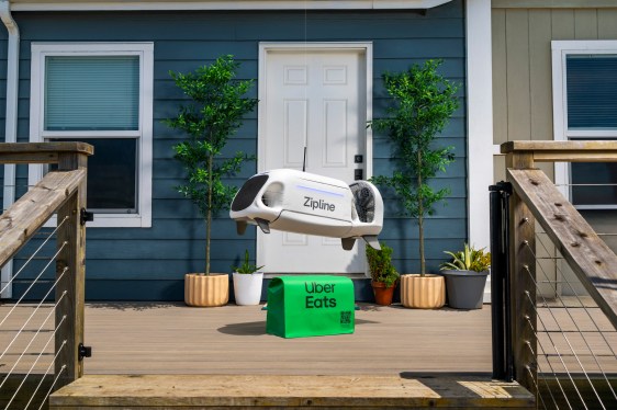 Uber integrates Zipline drones into its Eats delivery network