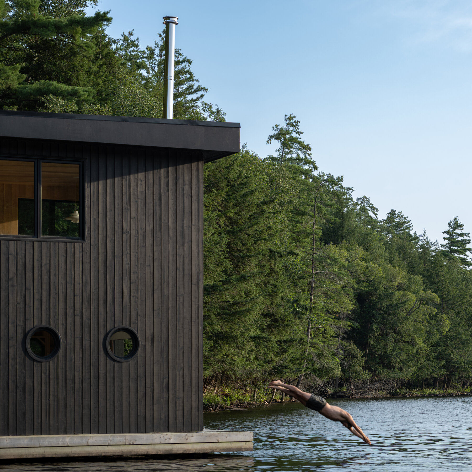 Schipper Family Unites to Build a New Boathouse in Muskoka, Ontario