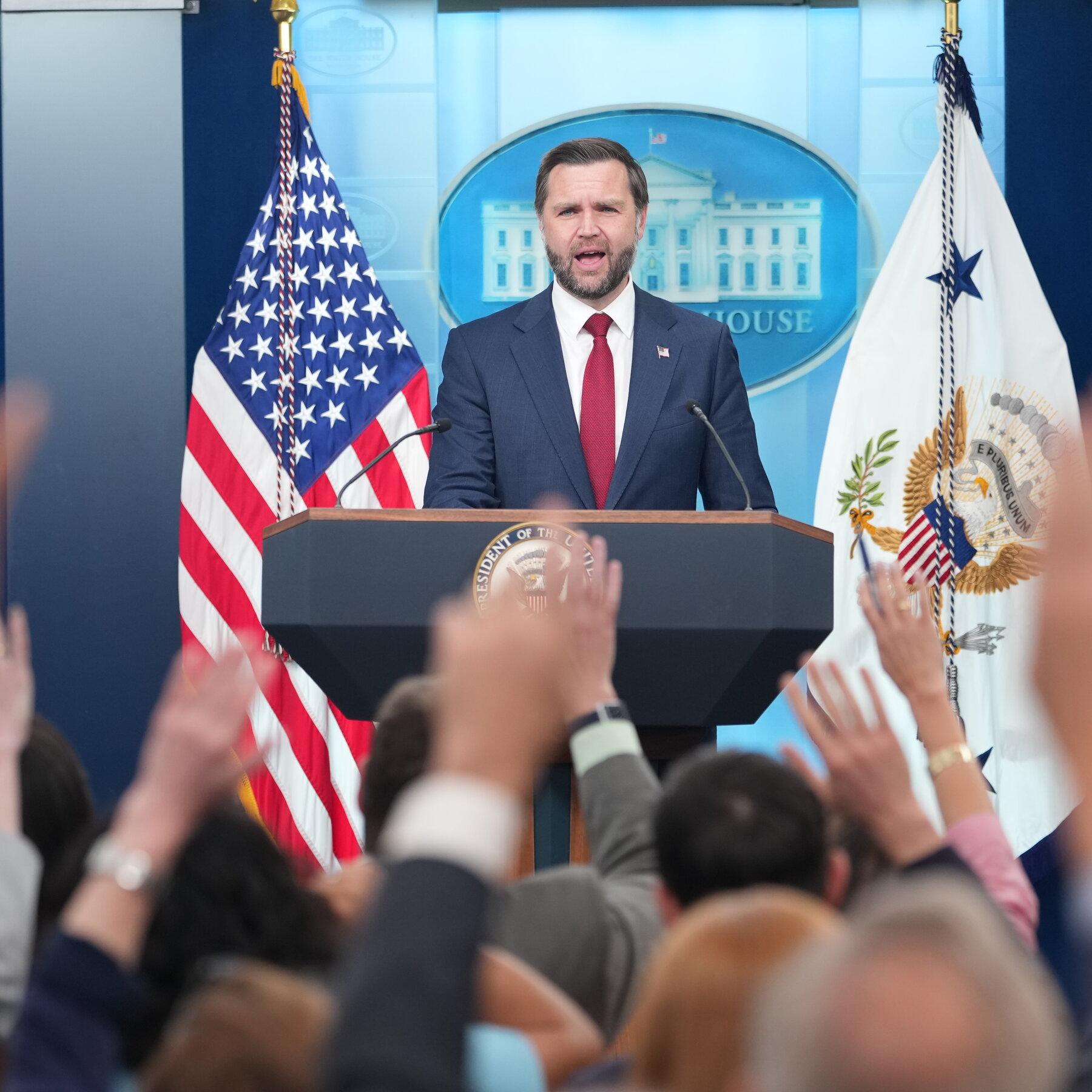 Vance Plays Down Recent Iran Strikes During White House Briefing