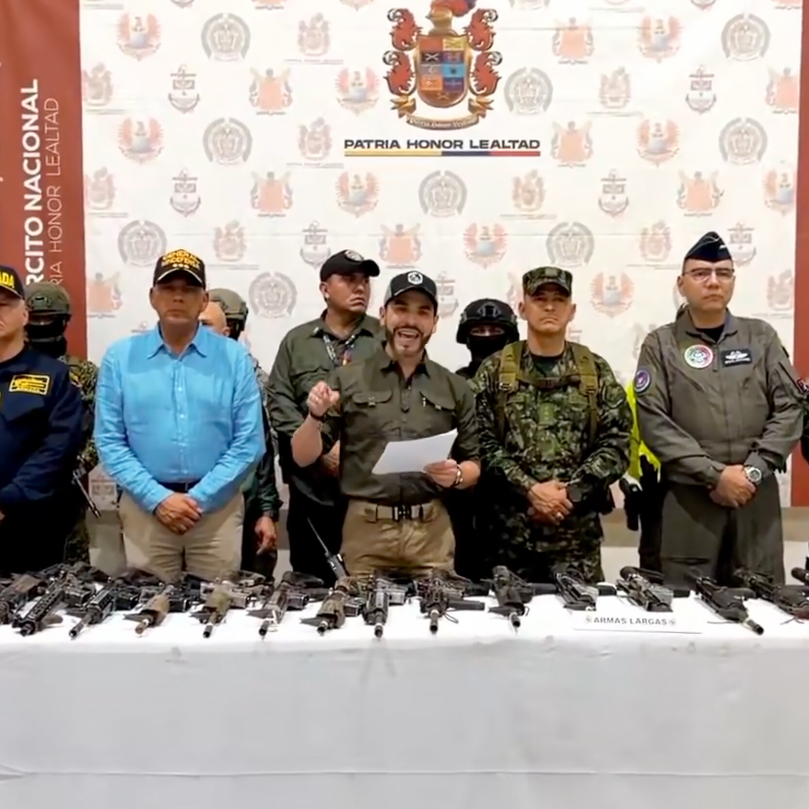 Colombia’s President Poses With Dead Bodies in Controversial Show of Force