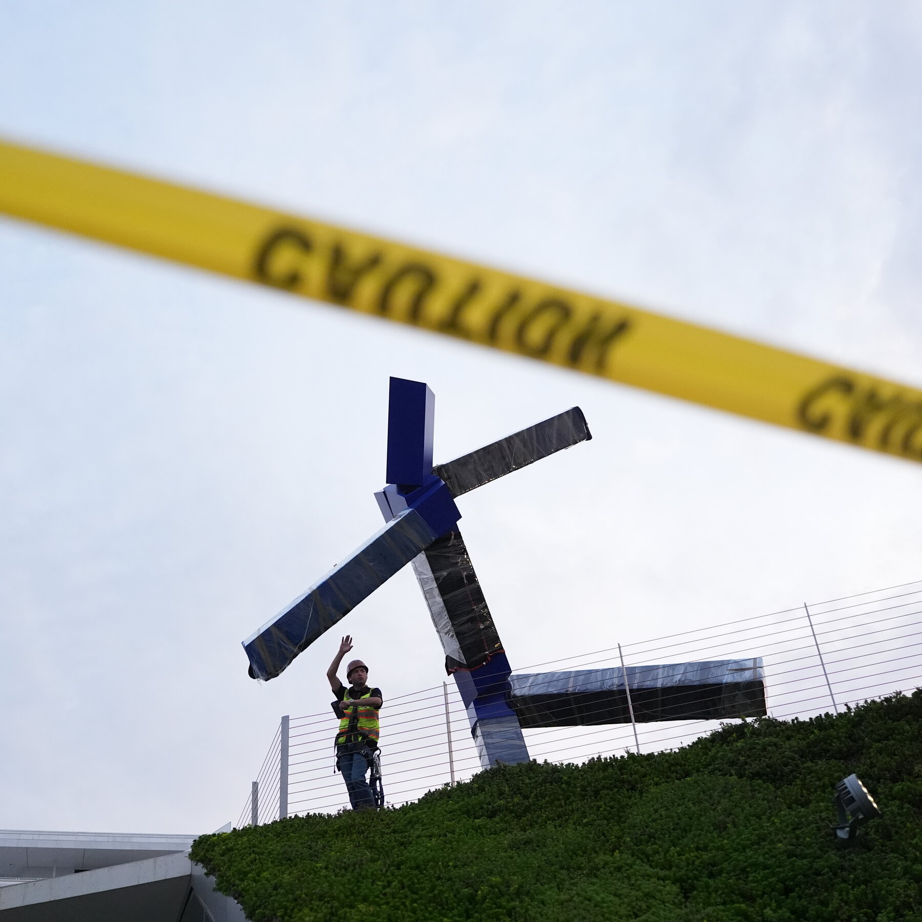 Ousted Kennedy Center Chairman Purchases Dismantled 'Blue' Sculpture