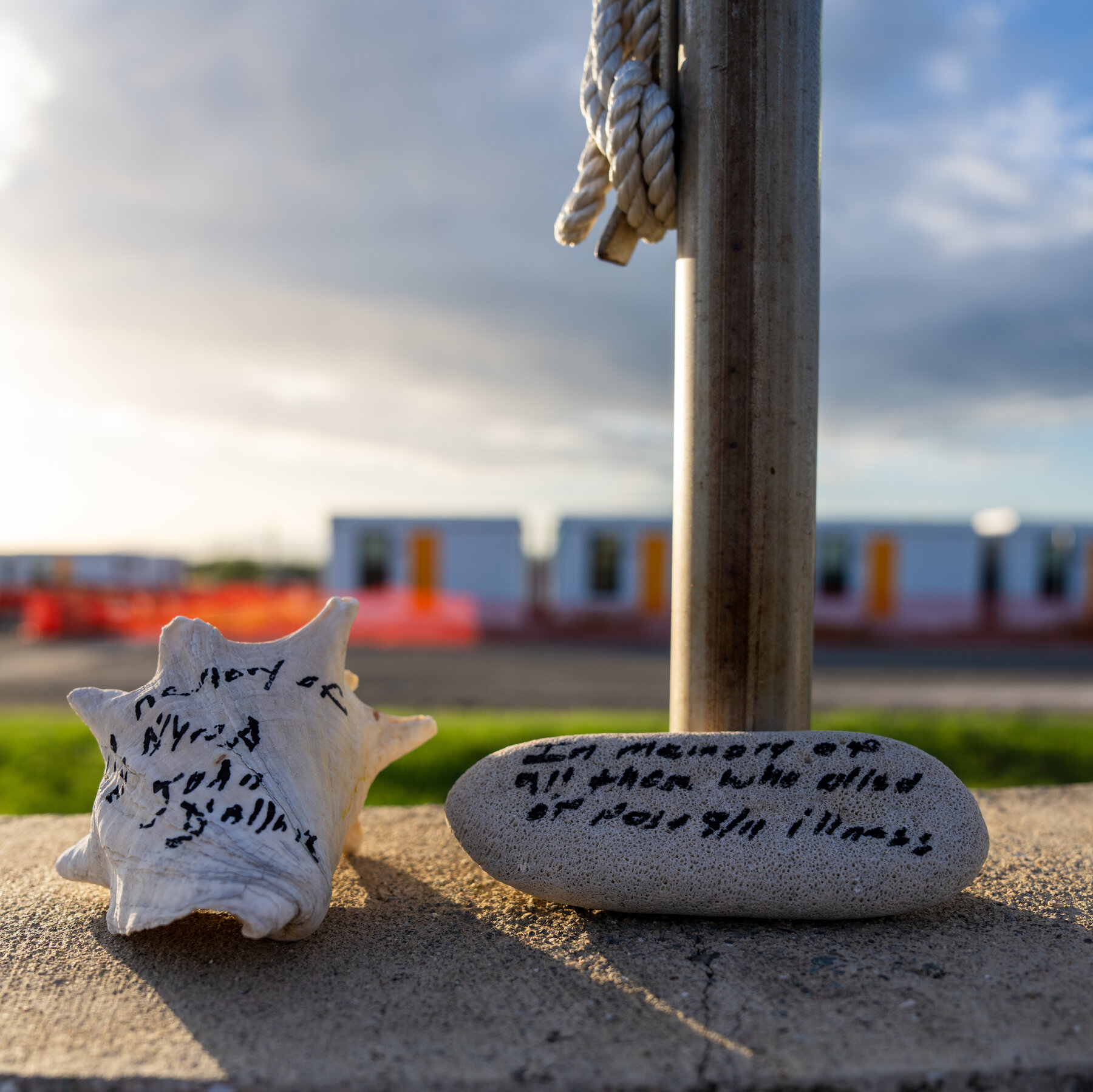 Families Leave Memory Stones at Guantánamo Bay for 9/11 Victims